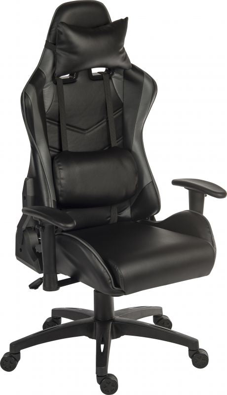Yokohama Gaming Chair Black PU/PVC | Racing Style Adjustable Chair UK