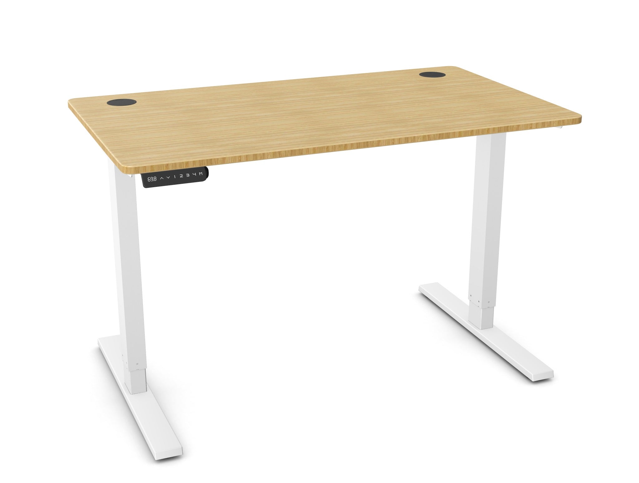 ZOOM Sit Stand Desk in Bamboo – by Edit Office