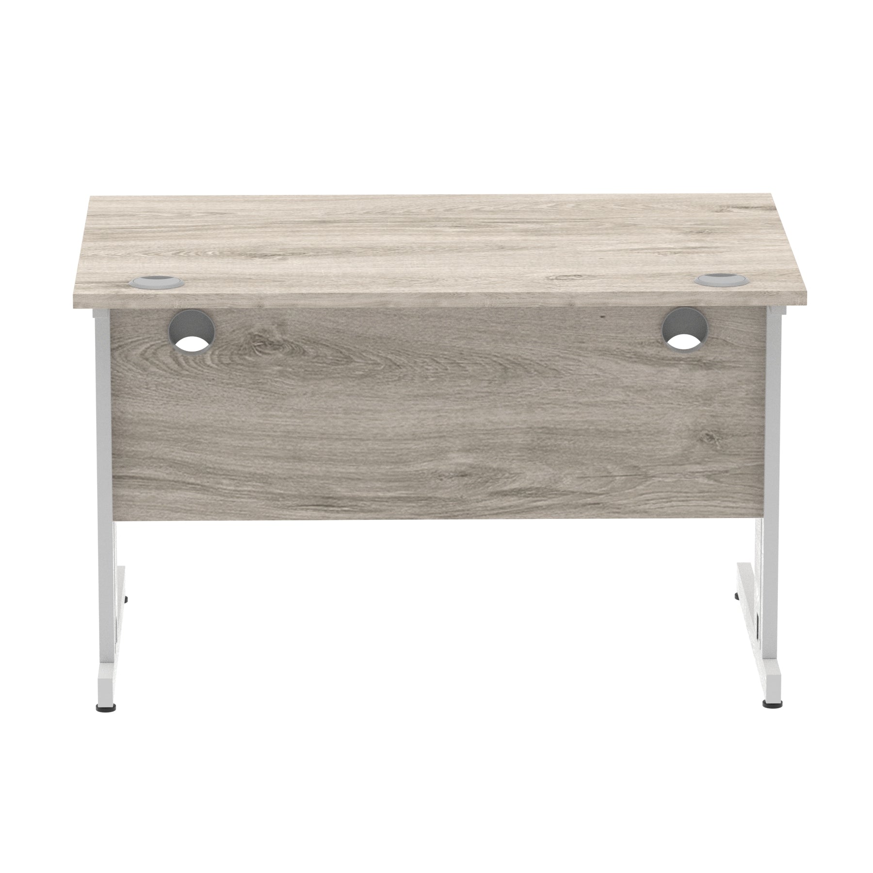 Impulse 1200mm Straight Desk Cable Managed Leg