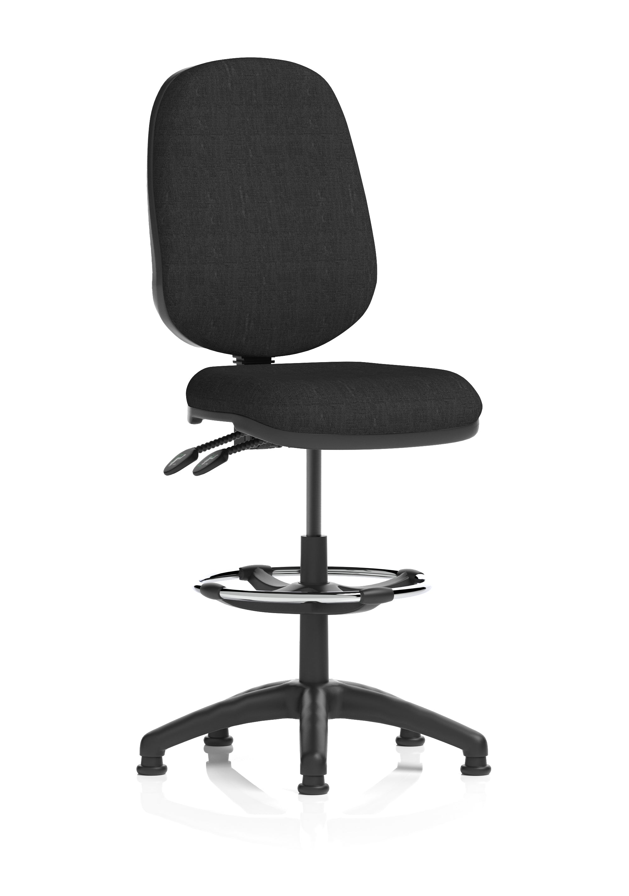 Eclipse Plus II Task Operator Office Chair with Hi Rise Draughtsman Kit