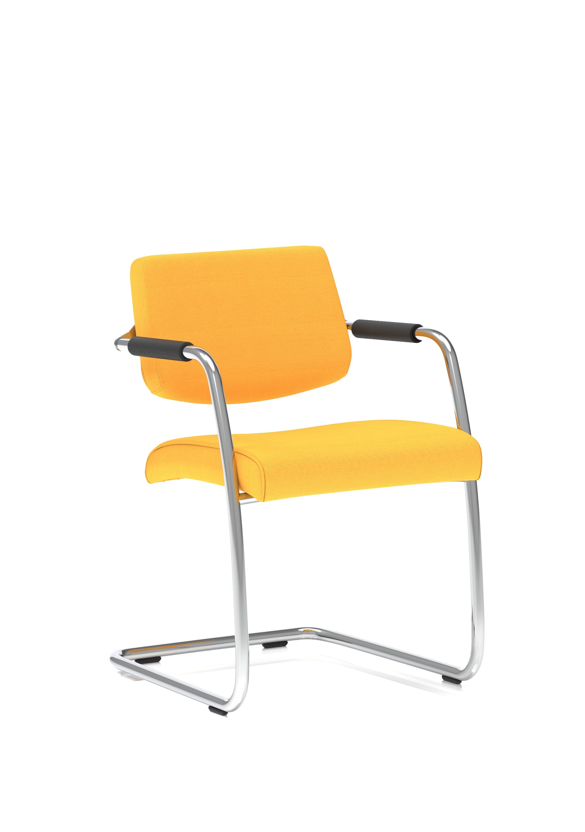 Havanna Medium Back Cantilever Visitor Chair with Arms