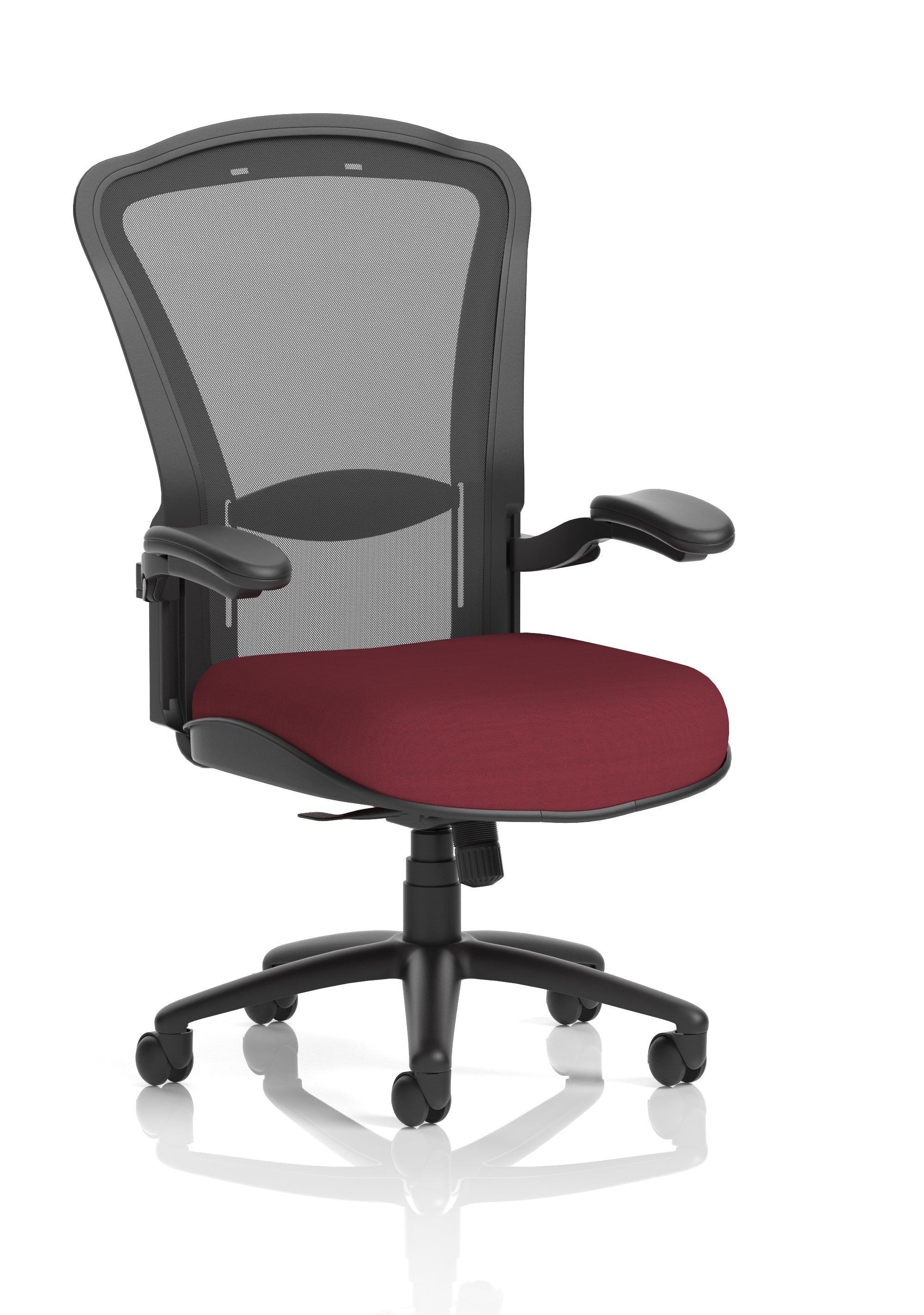Houston High Mesh Back Heavy Duty Task Operator Office Chair with Arms