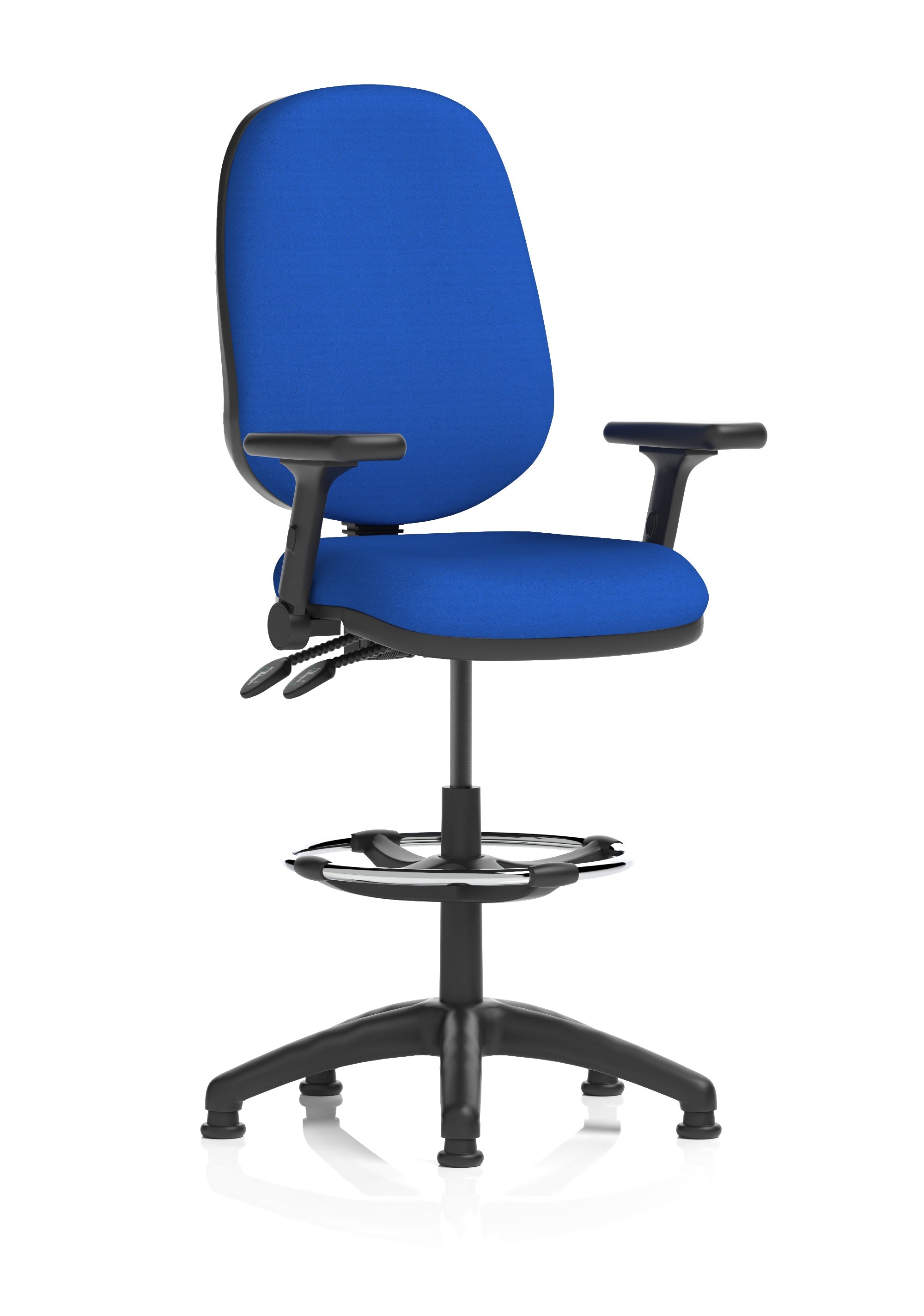 Eclipse Plus II Task Operator Office Chair with Hi Rise Draughtsman Kit