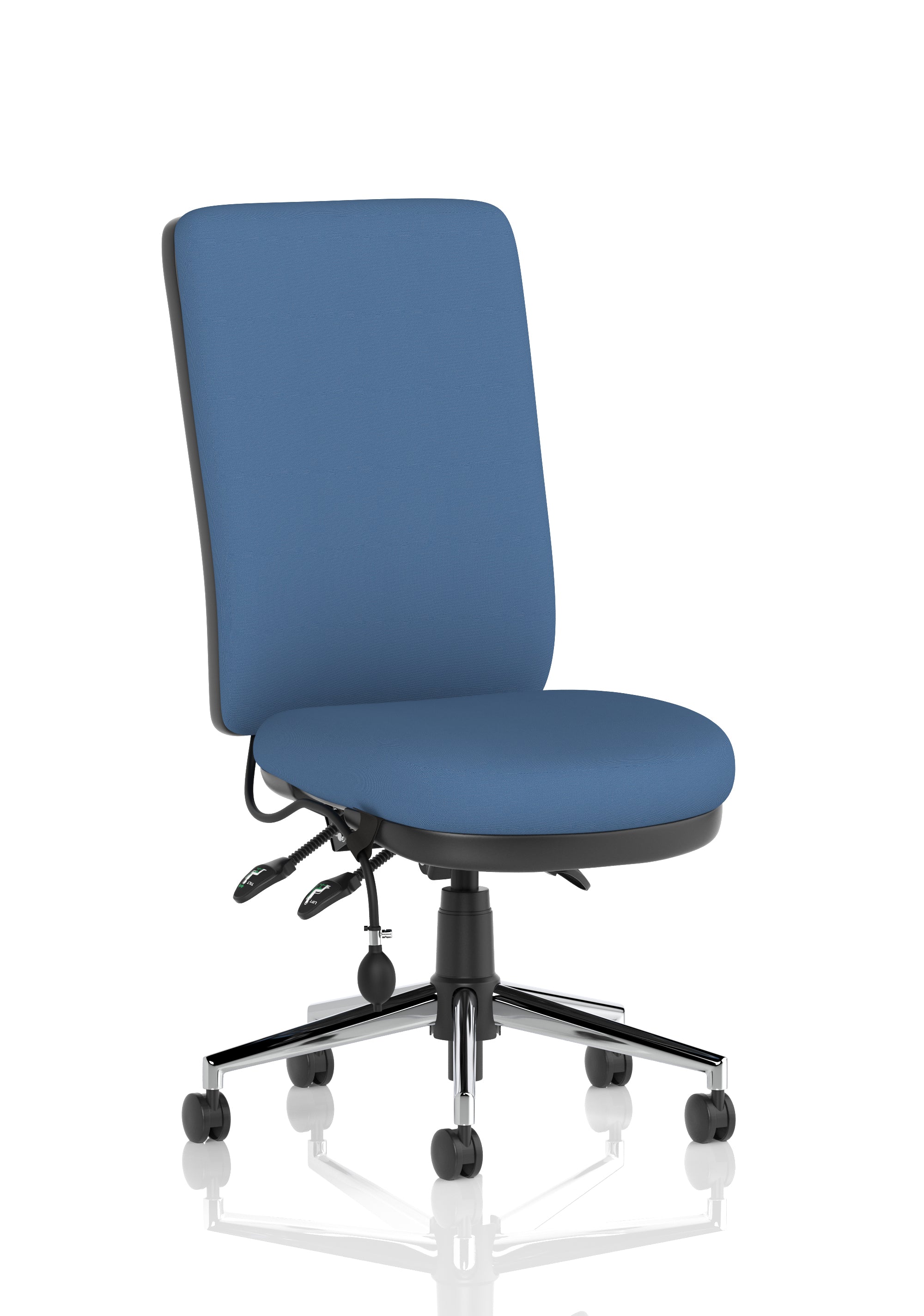 Chiro High Back Task Operator Office Chair In Quest Fabric