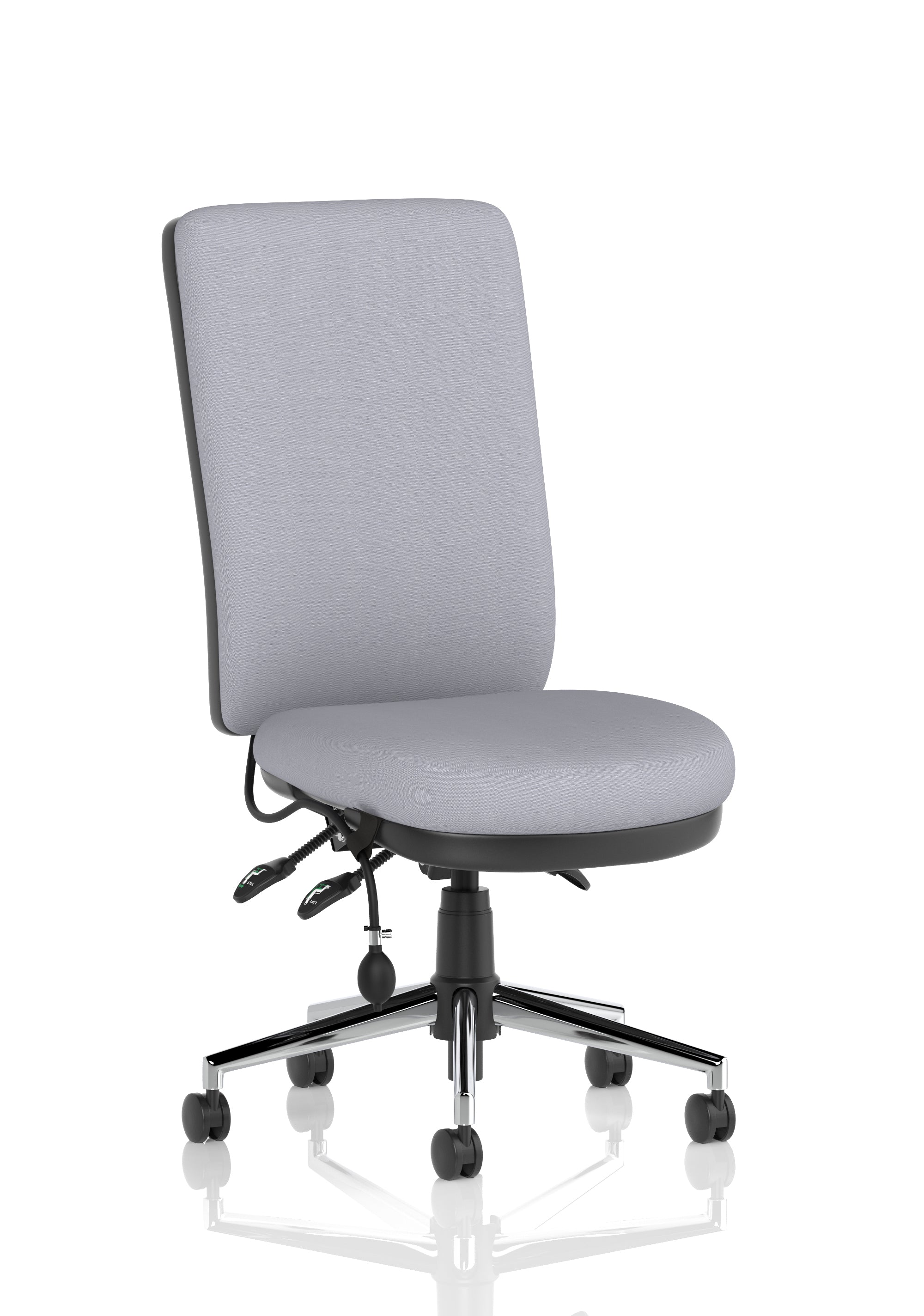 Chiro High Back Task Operator Office Chair In Quest Fabric