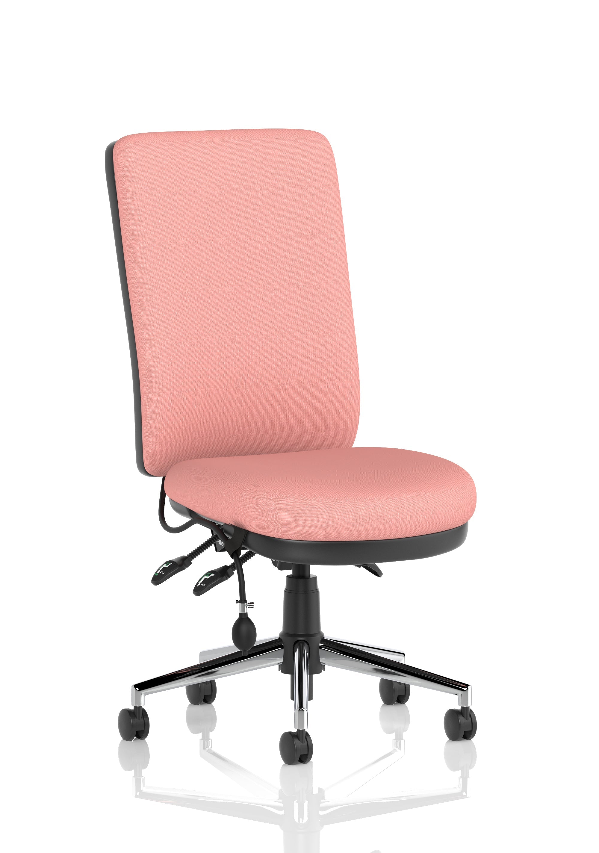 Chiro High Back Task Operator Office Chair In Quest Fabric
