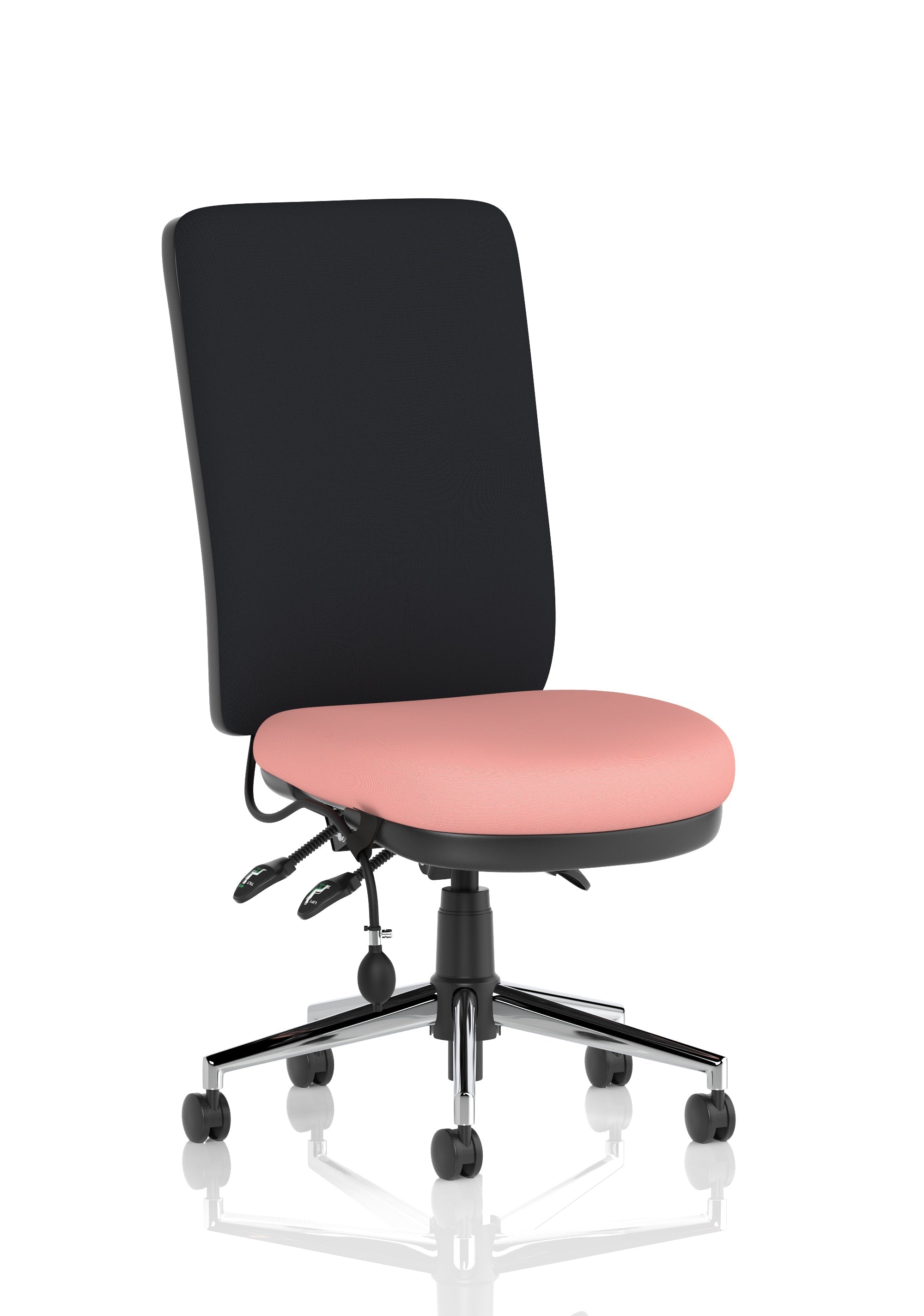 Chiro High Back Task Operator Office Chair In Quest Fabric