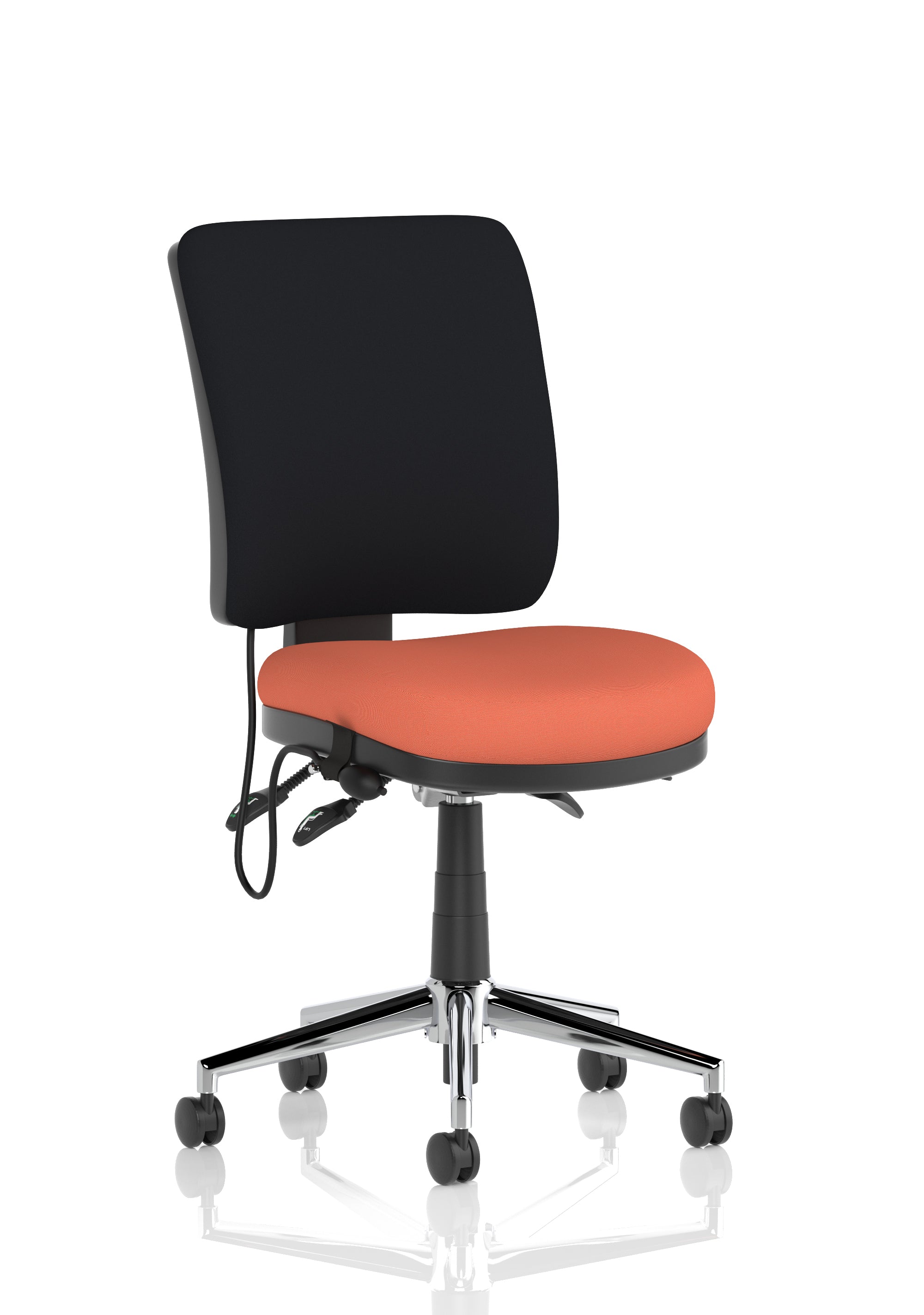 Chiro Medium Back Task Operator Office Chair In Quest Fabric