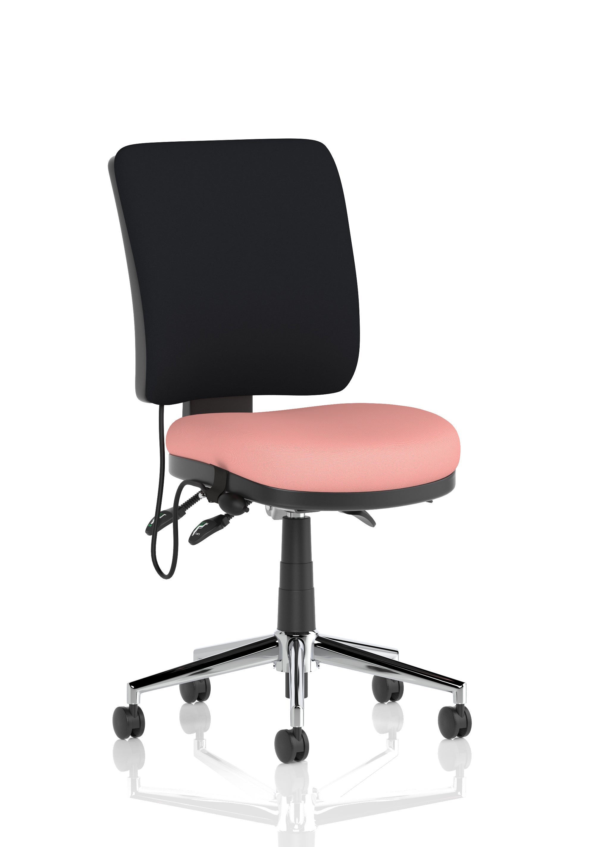 Chiro Medium Back Task Operator Office Chair In Quest Fabric