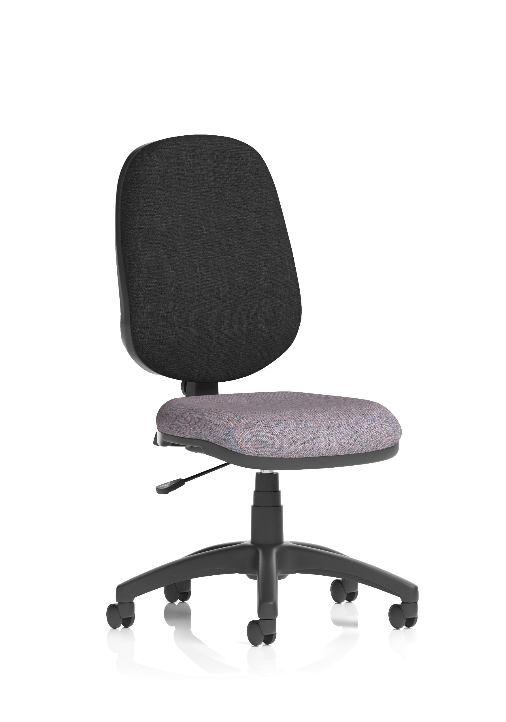 Eclipse Plus I Medium Back Task Operator Office Chair In Quest And Rivet Fabric