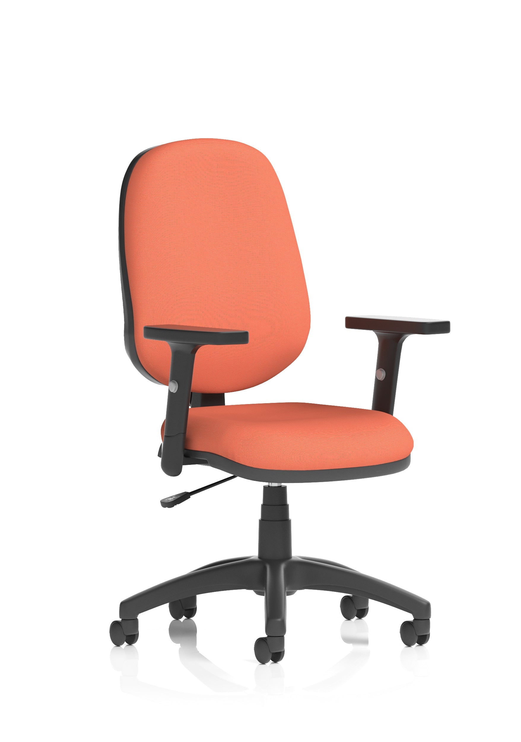Eclipse Plus I Medium Back Task Operator Office Chair In Quest And Rivet Fabric