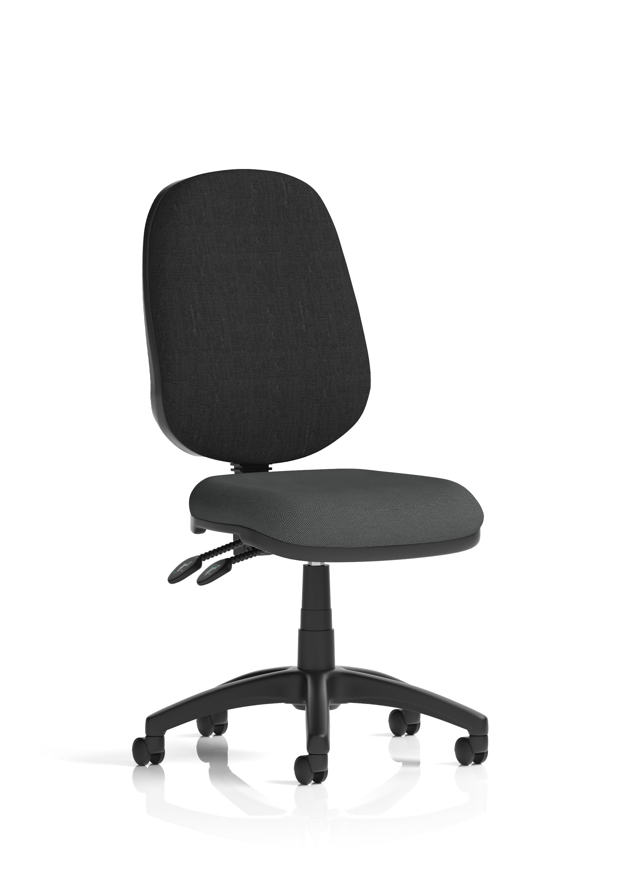 Eclipse Plus II Medium Back Task Operator Office Chair In Quest And Rivet Fabric