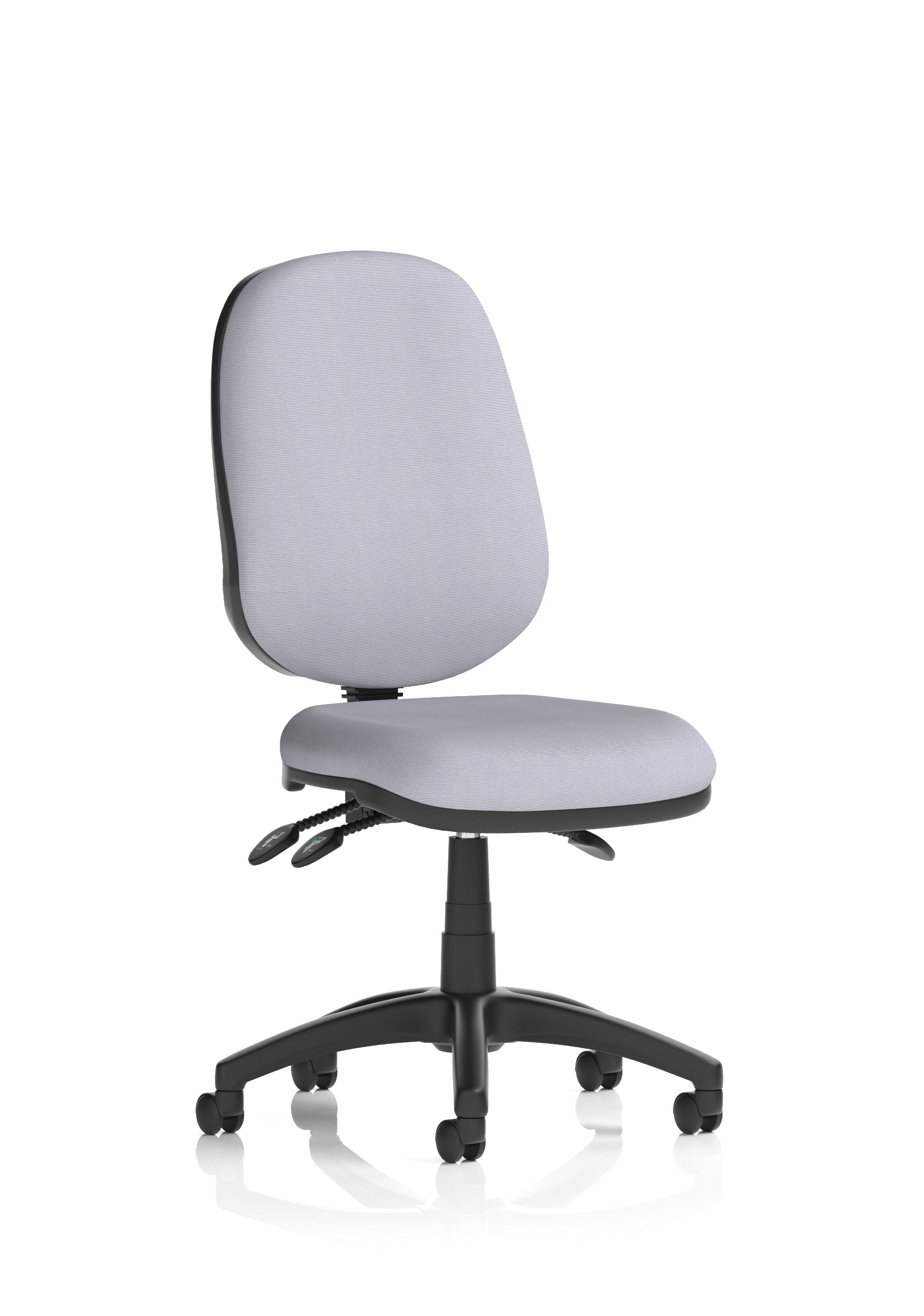 Eclipse Plus III Medium Back Task Operator Office Chair In Quest And Rivet Fabric