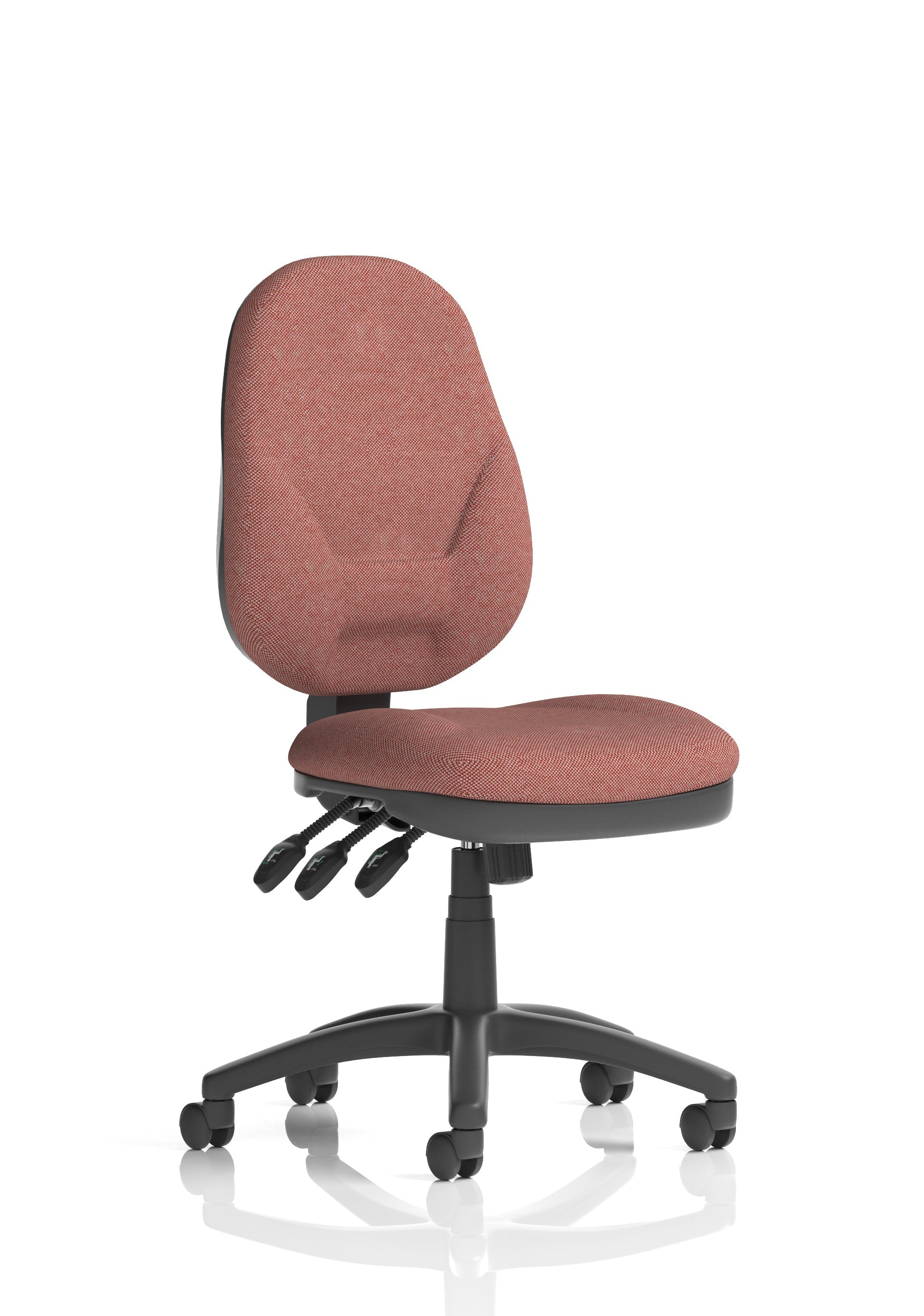 Eclipse Plus XL High Back Task Operator Office Chair In Quest And Rivet Fabric