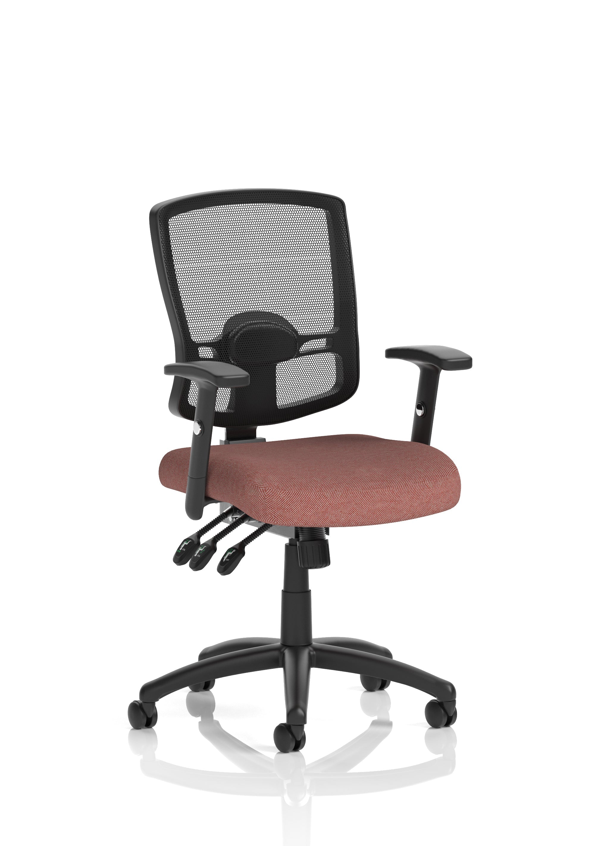 Portland III High Mesh Back Task Operator Office Chair with Arms