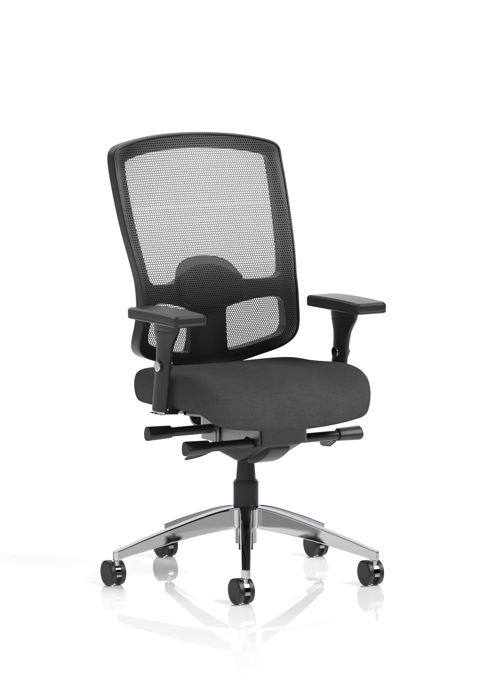 Regent High Mesh Back Ergonomic Task Operator Office Chair with Arms