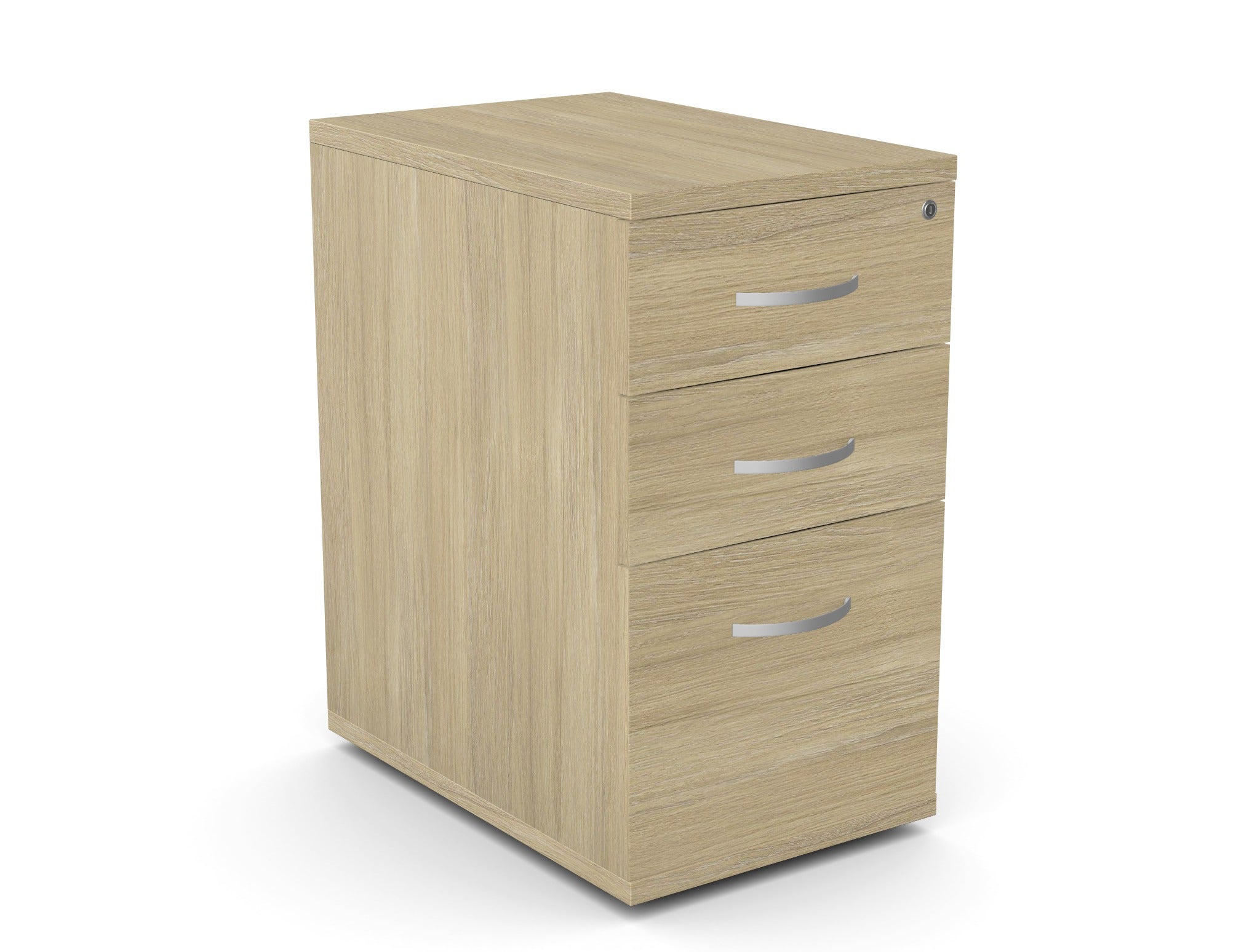 Edit Office KITO 3 Drawer Desk High Pedestal with Filing Drawer