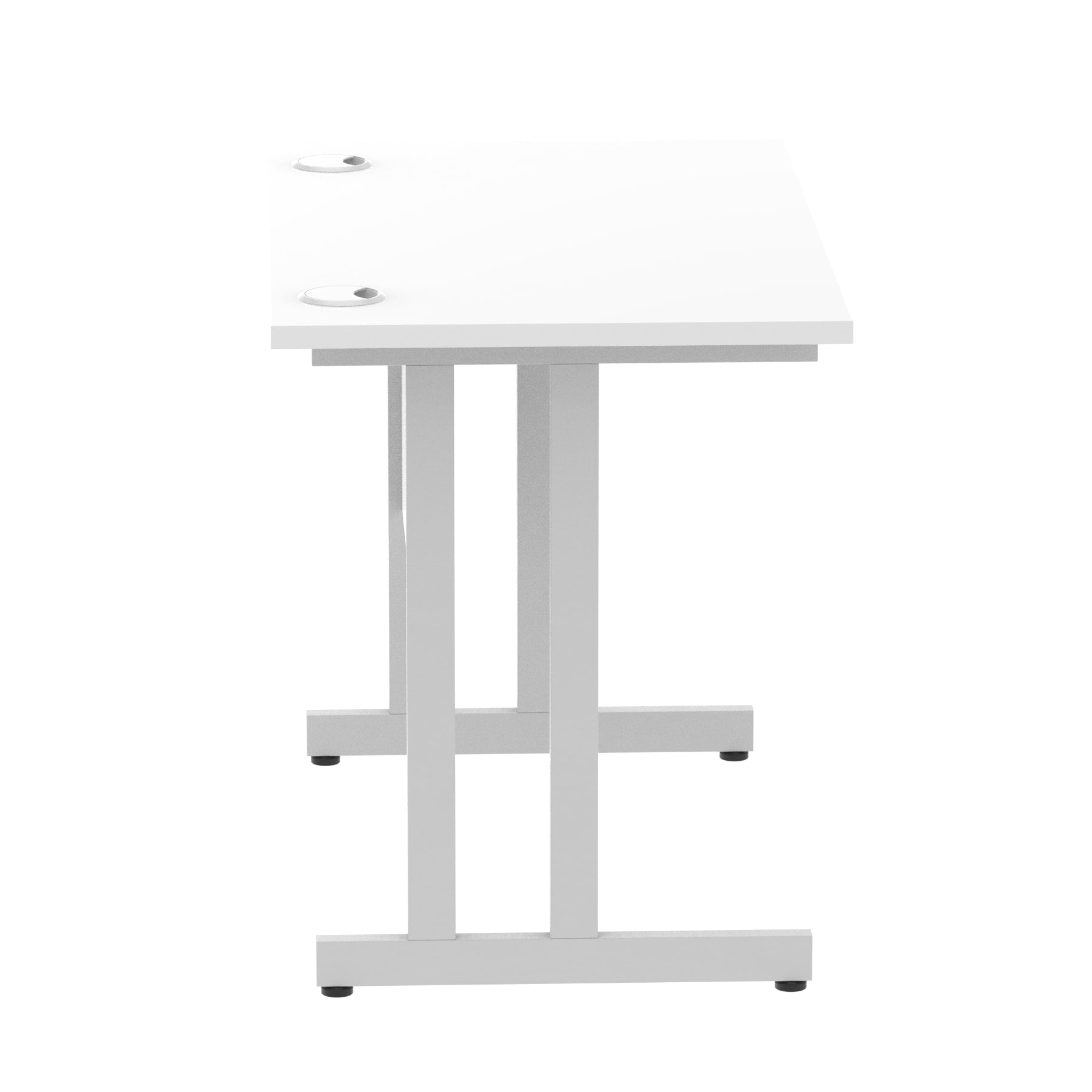 Impulse 1000mm Slimline Desk Cantilever Leg