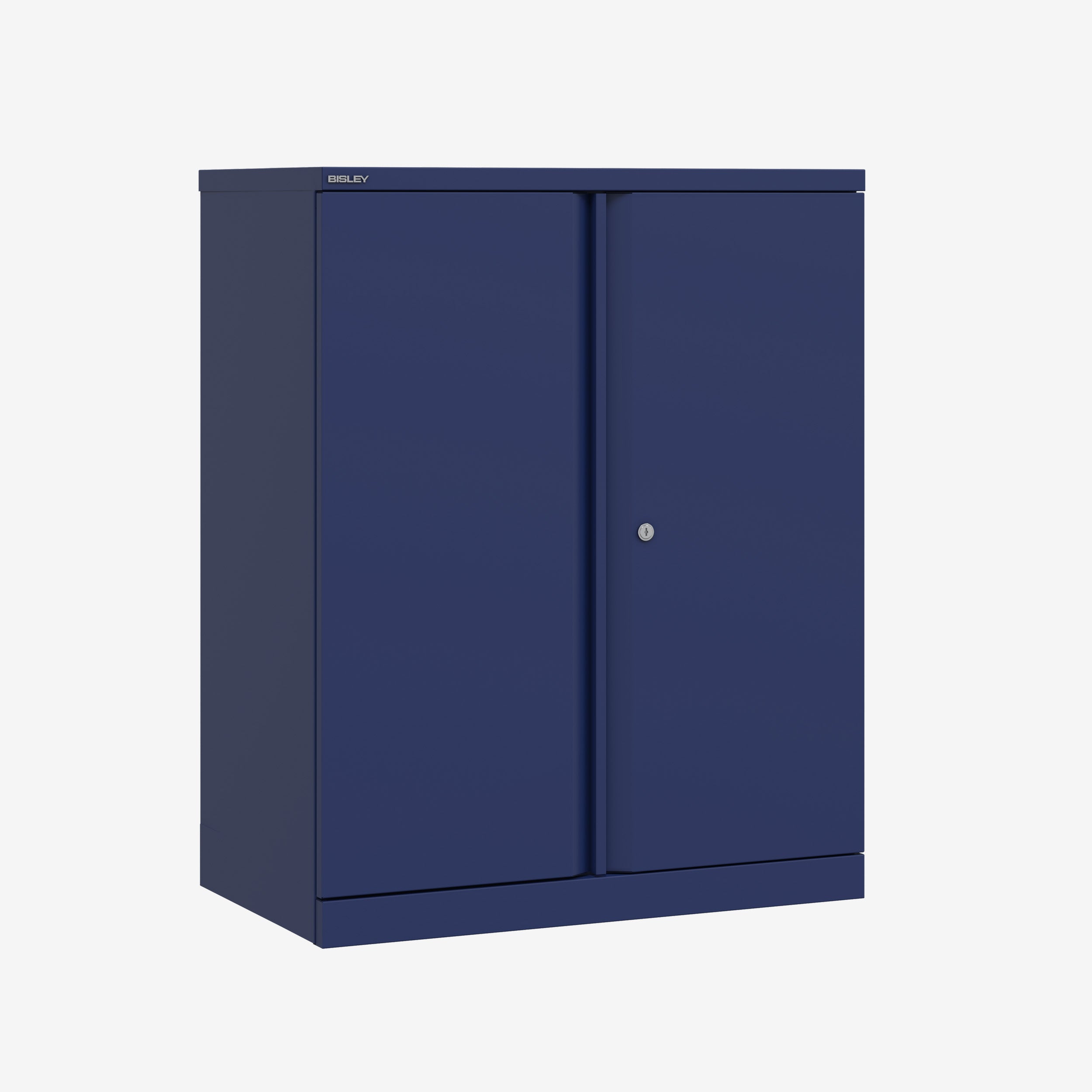 1000mm x 1000mm Bisley Oxford Blue storage cupboard