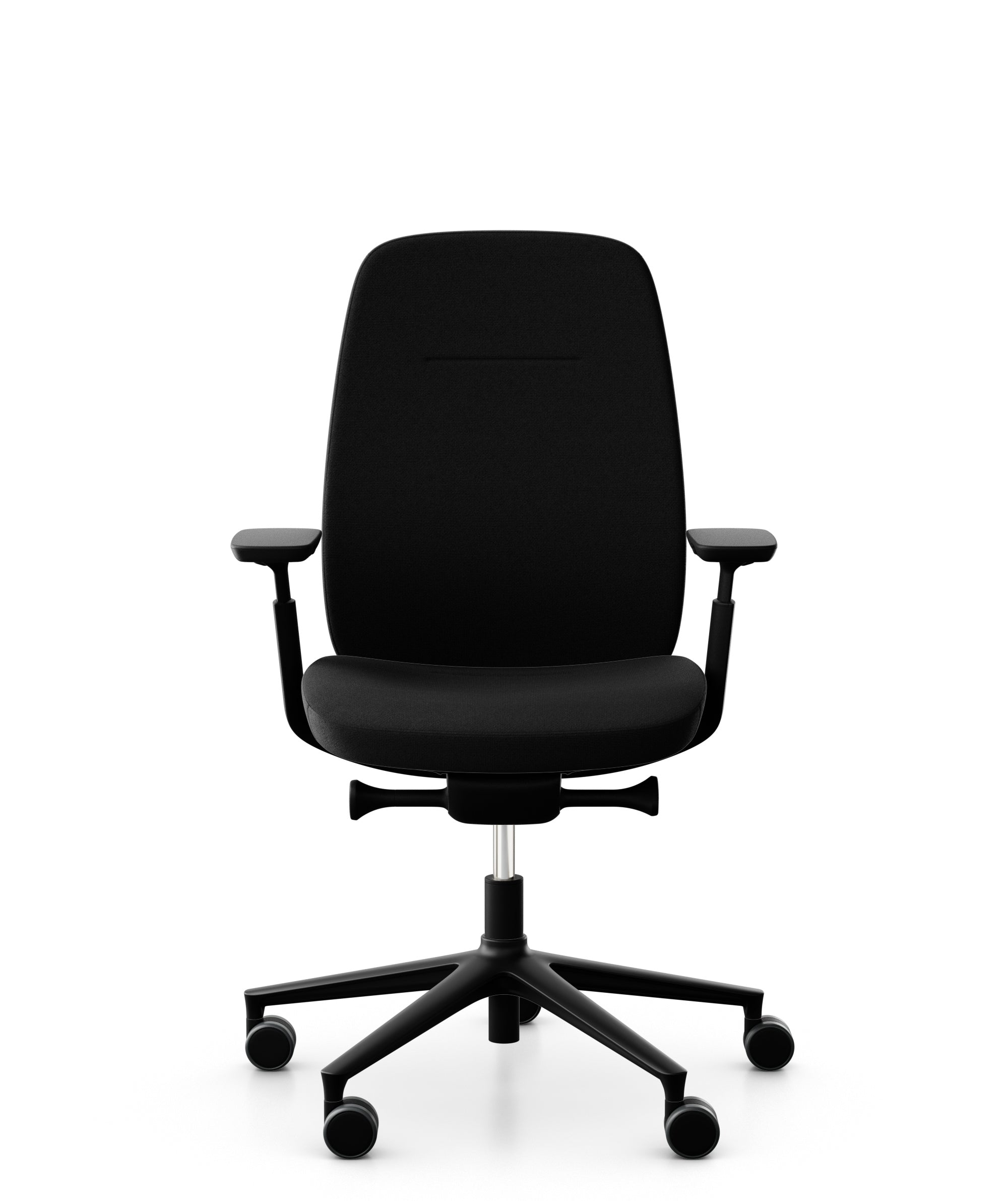 Profim pace office chair finished in black fabric by flokk- niodonline