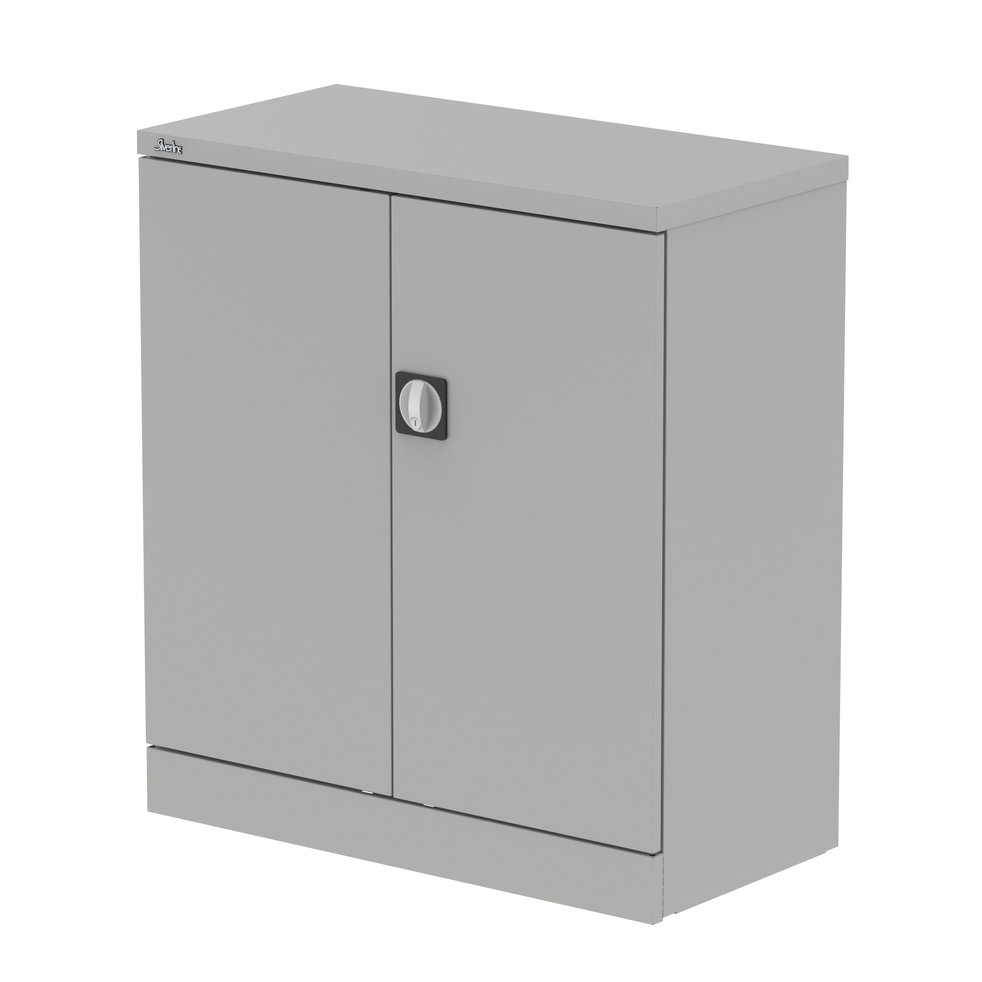 Qube Stationery 2-Door Cupboard With Shelves