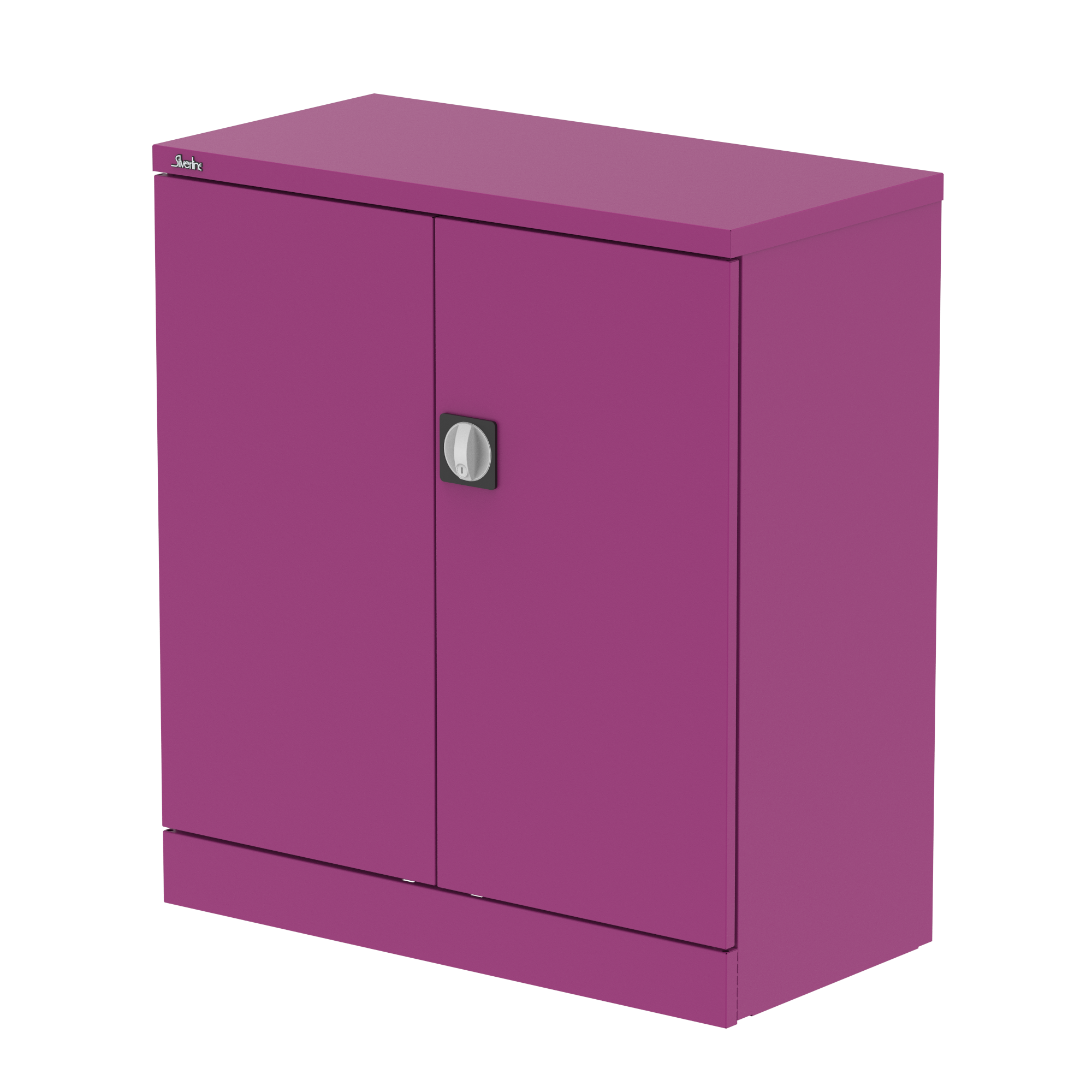 Qube Stationery 2-Door Cupboard With Shelves