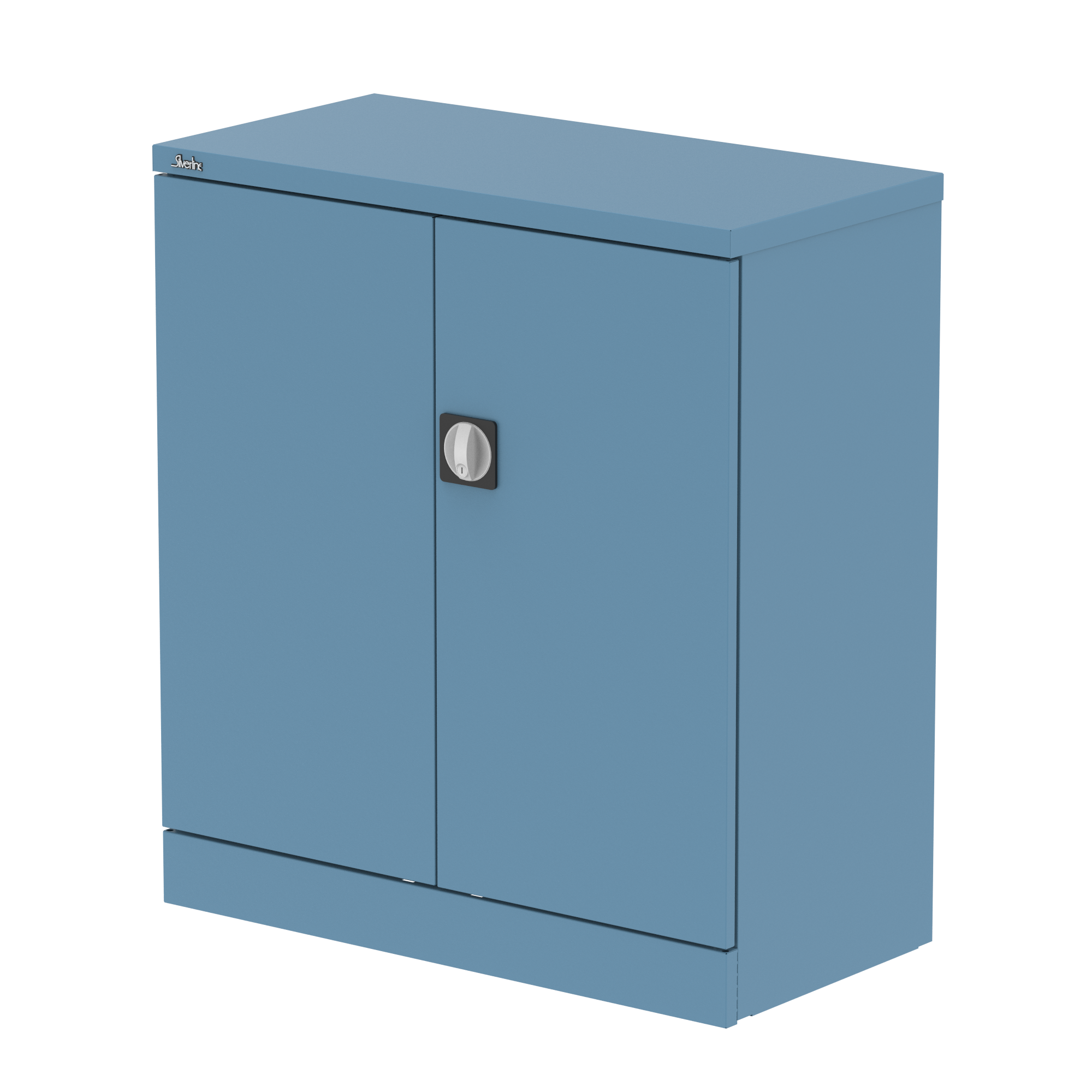 Qube Stationery 2-Door Cupboard With Shelves