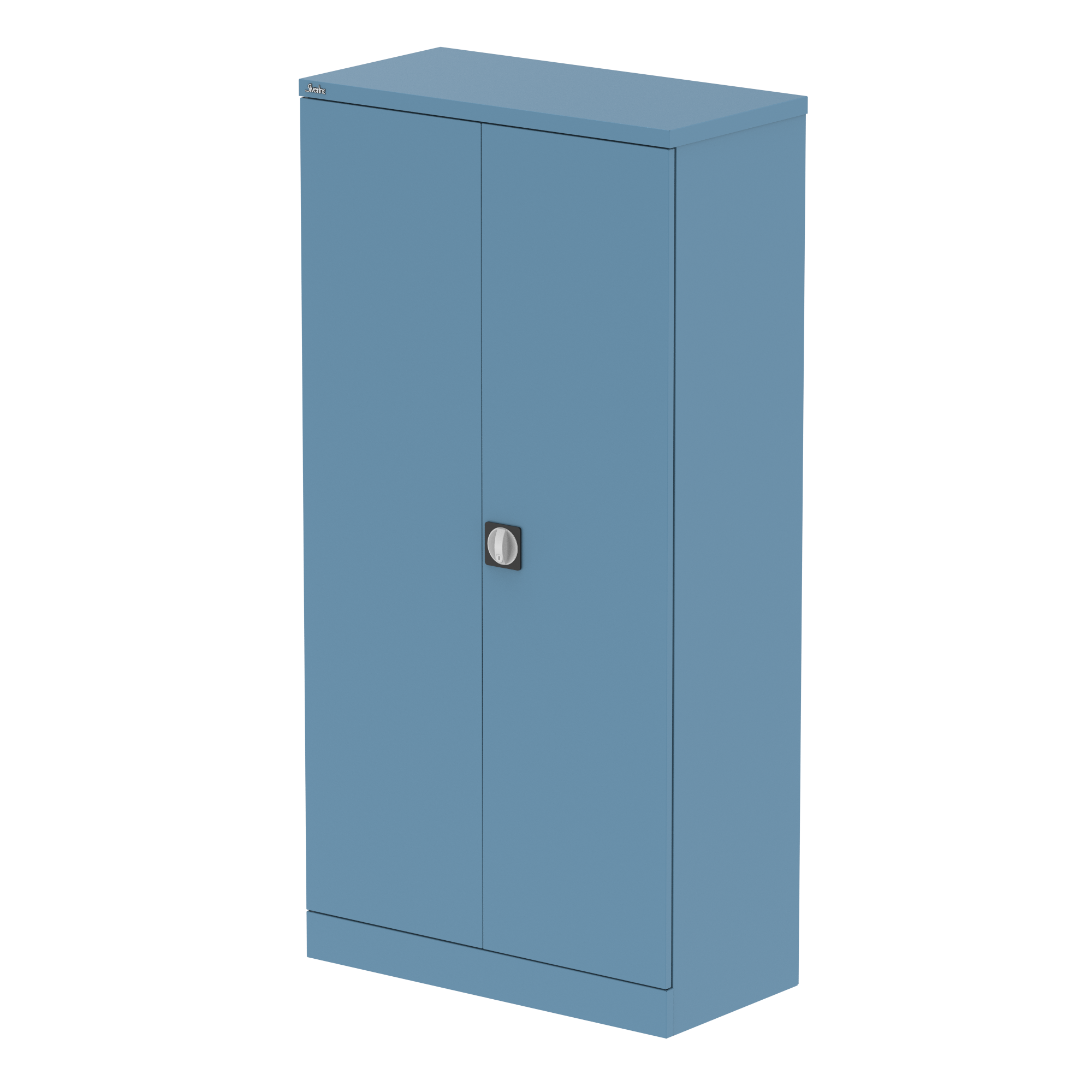 Qube Stationery 2-Door Cupboard With Shelves