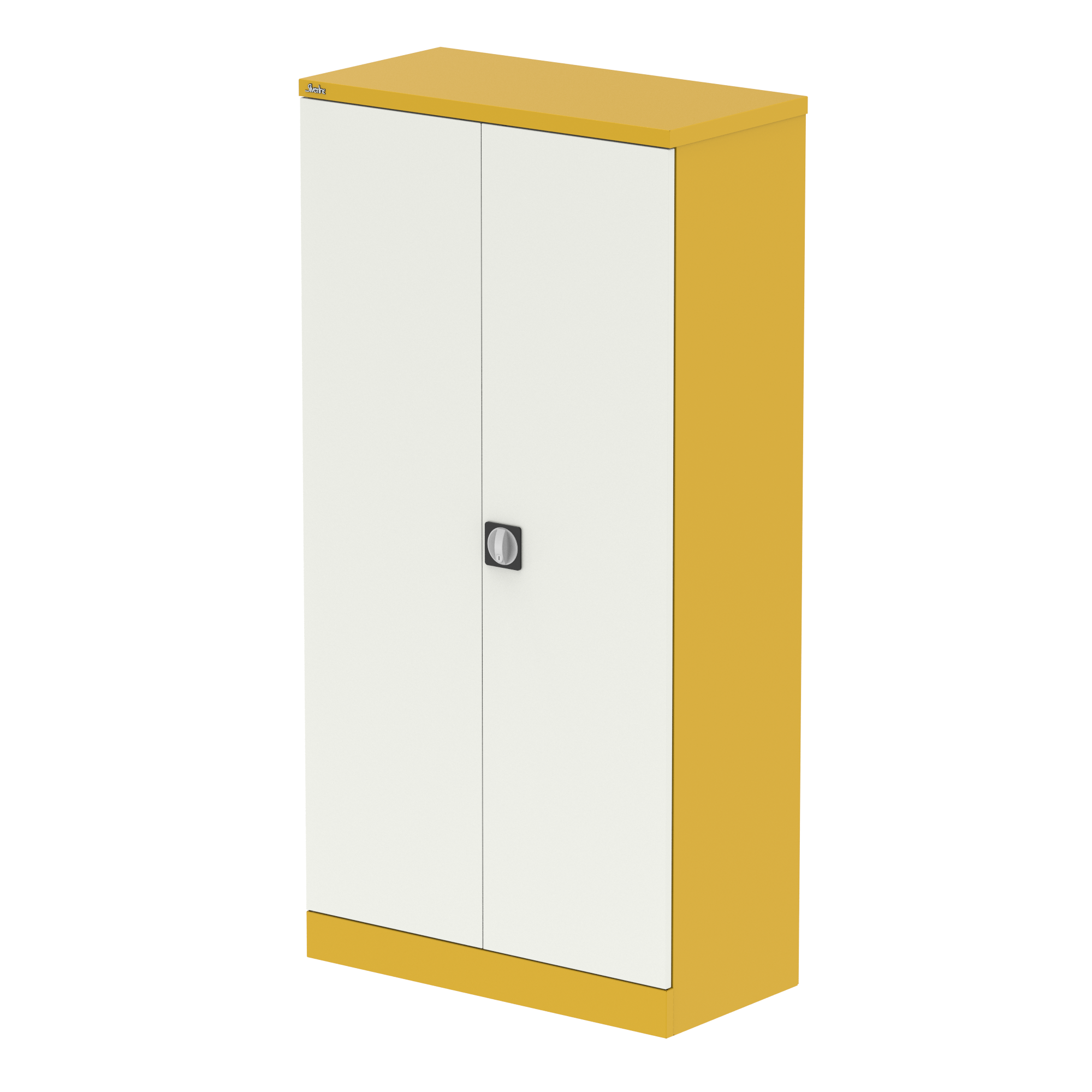 Qube Stationery 2-Door Cupboard With Shelves