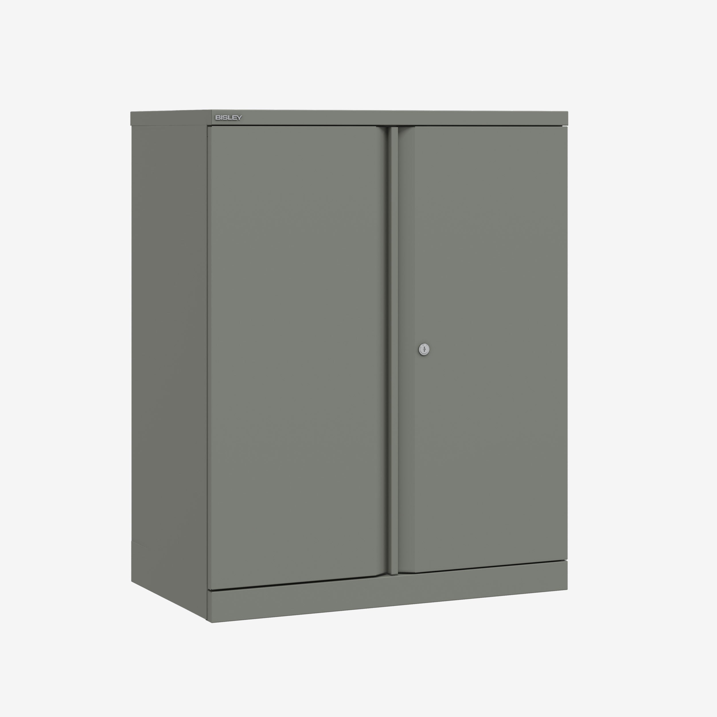 1000mm x 1000mm Bisley Slate storage cupboard