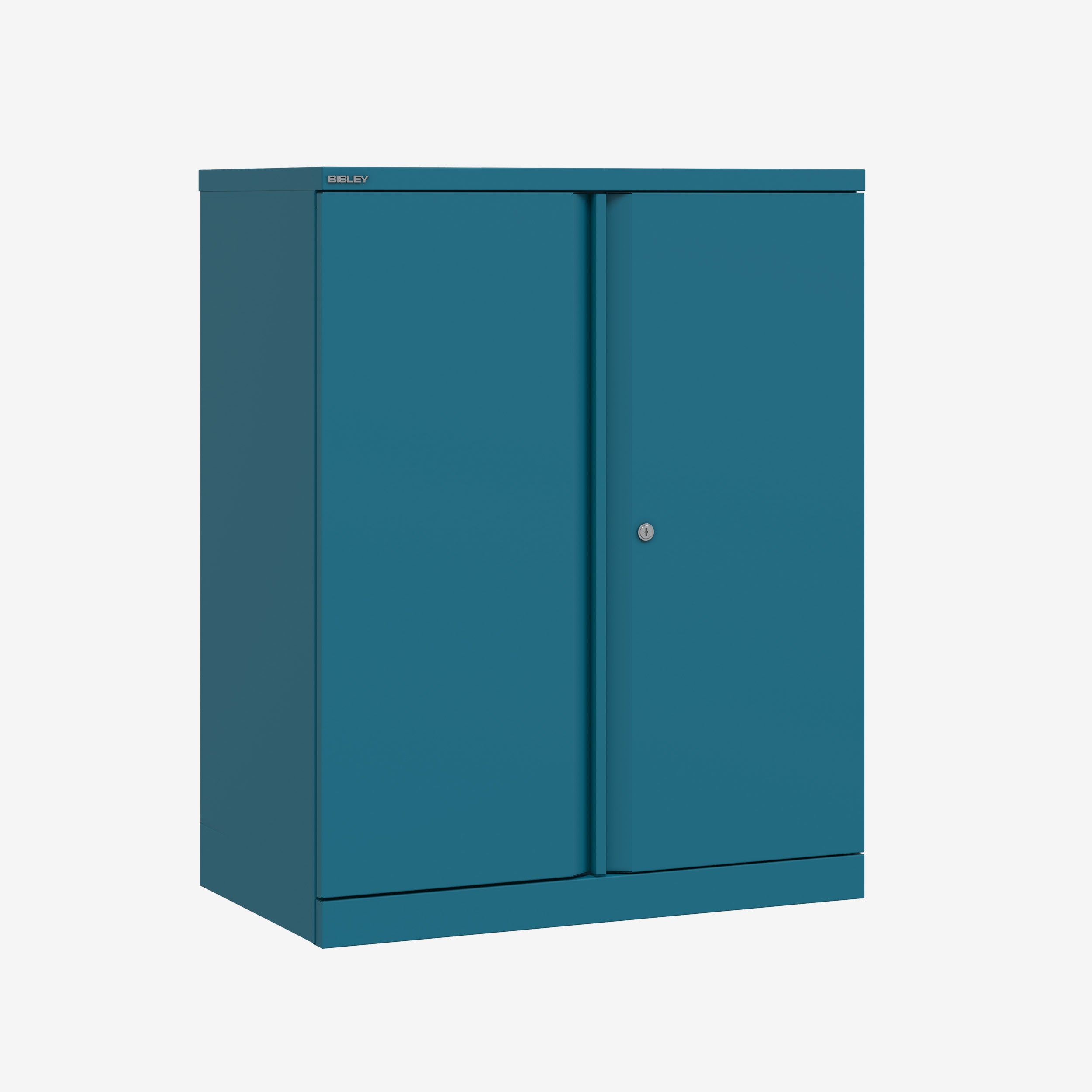 1000mm x 1000mm Bisley Azure storage cupboard