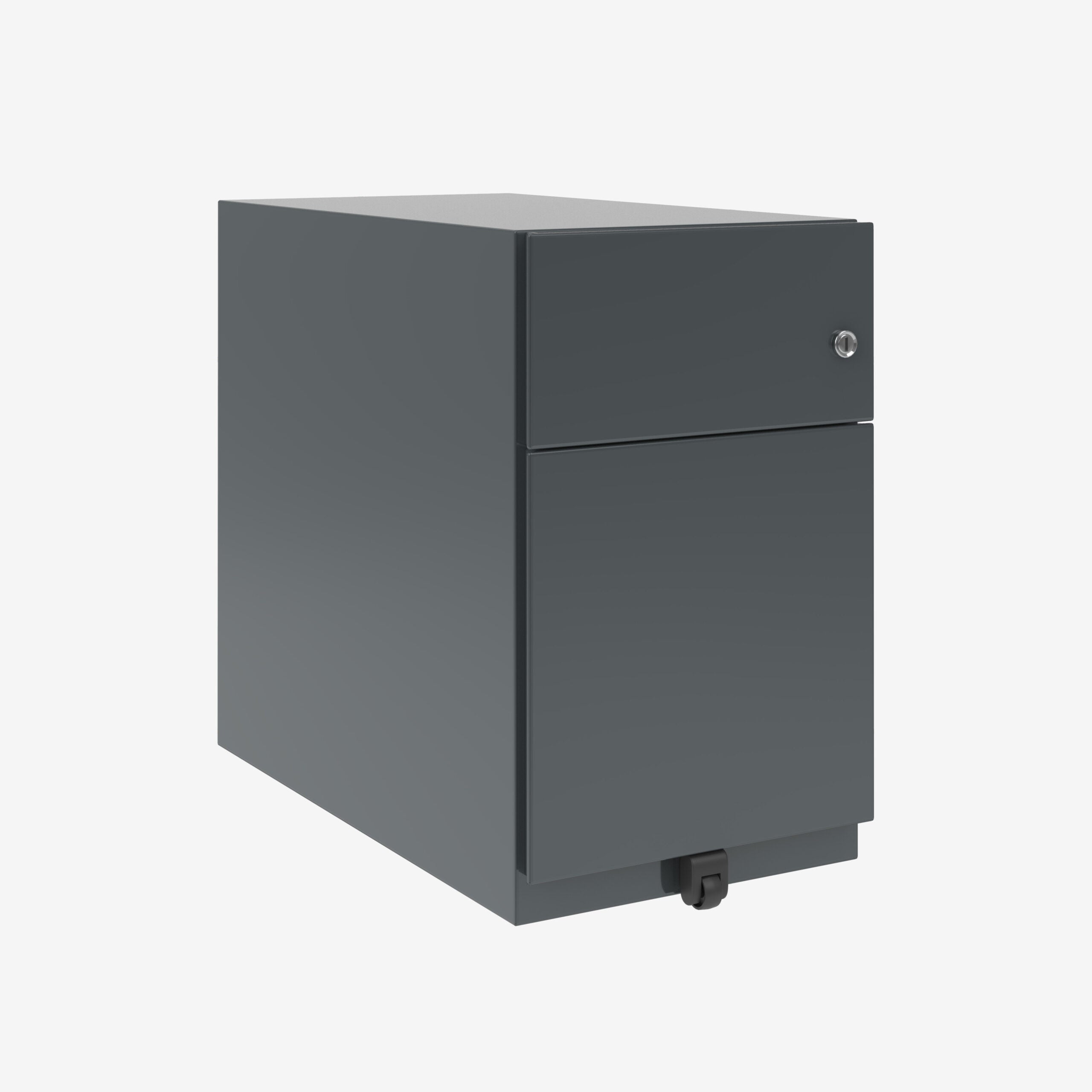 Bisley Note Pedestal 2 Drawer Pedestal – One Stationery, One Filing Drawer (300W)