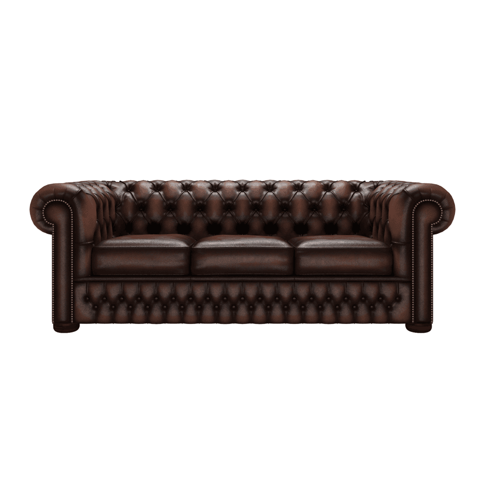 Heritage 3 Seater Sofa in Antique Leather