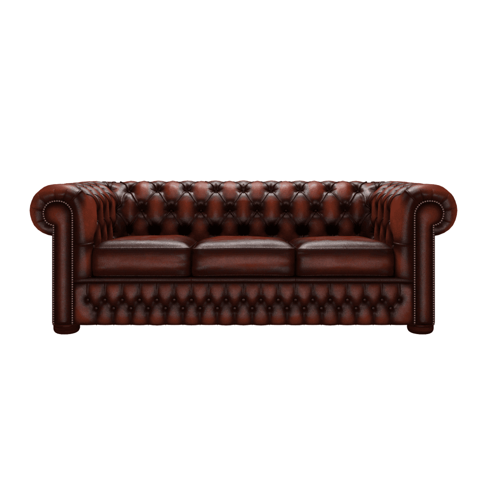Heritage 3 Seater Sofa in Antique Leather