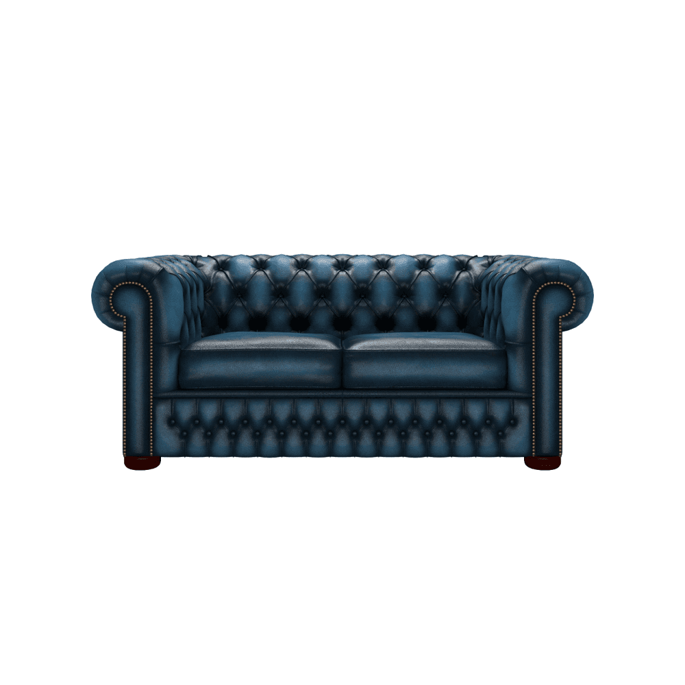 Heritage Chesterfield 2 Seater Sofa in Antique Leather