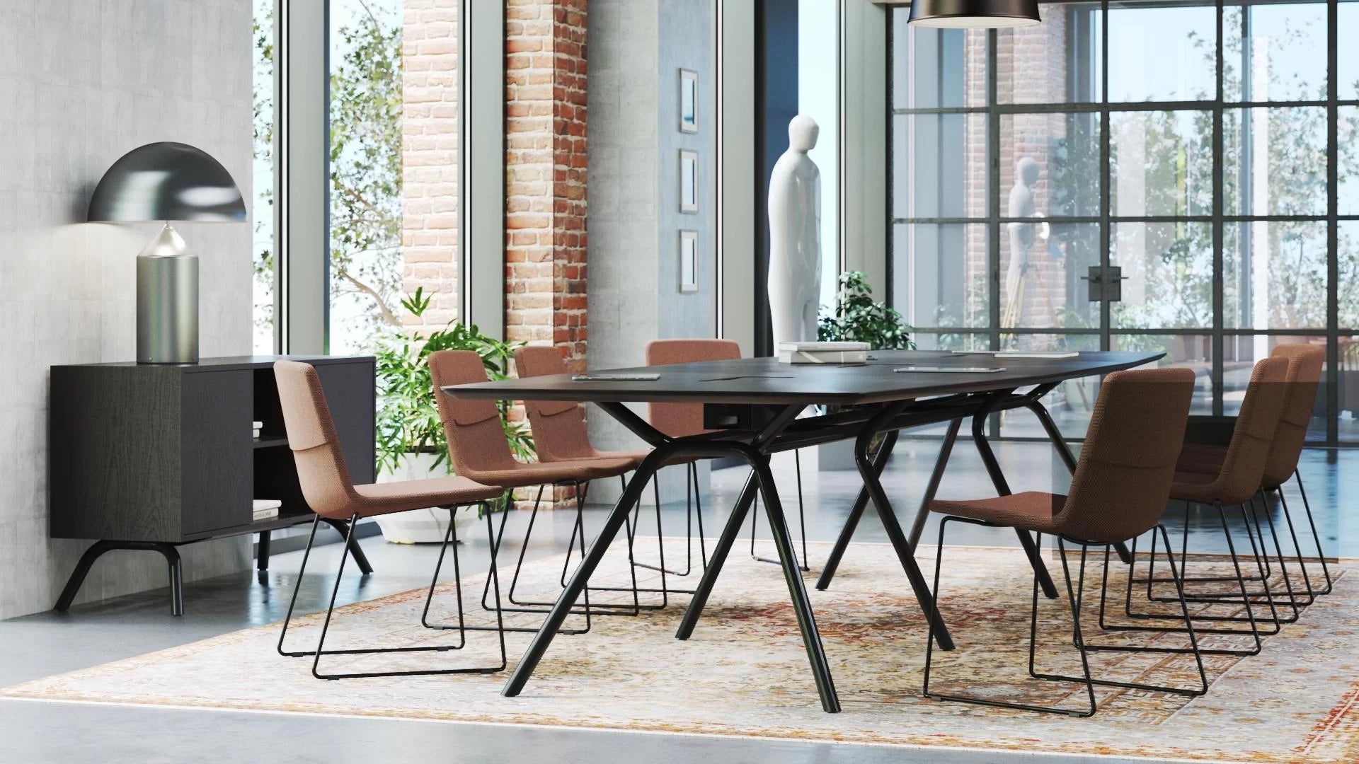 Narbutas Arqus 12 Person Meeting Table