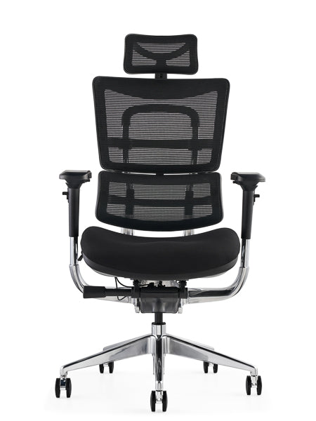 Hood seating i29 Mesh chair with fabric seating