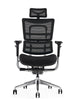 Hood seating i29 Mesh chair with fabric seating 