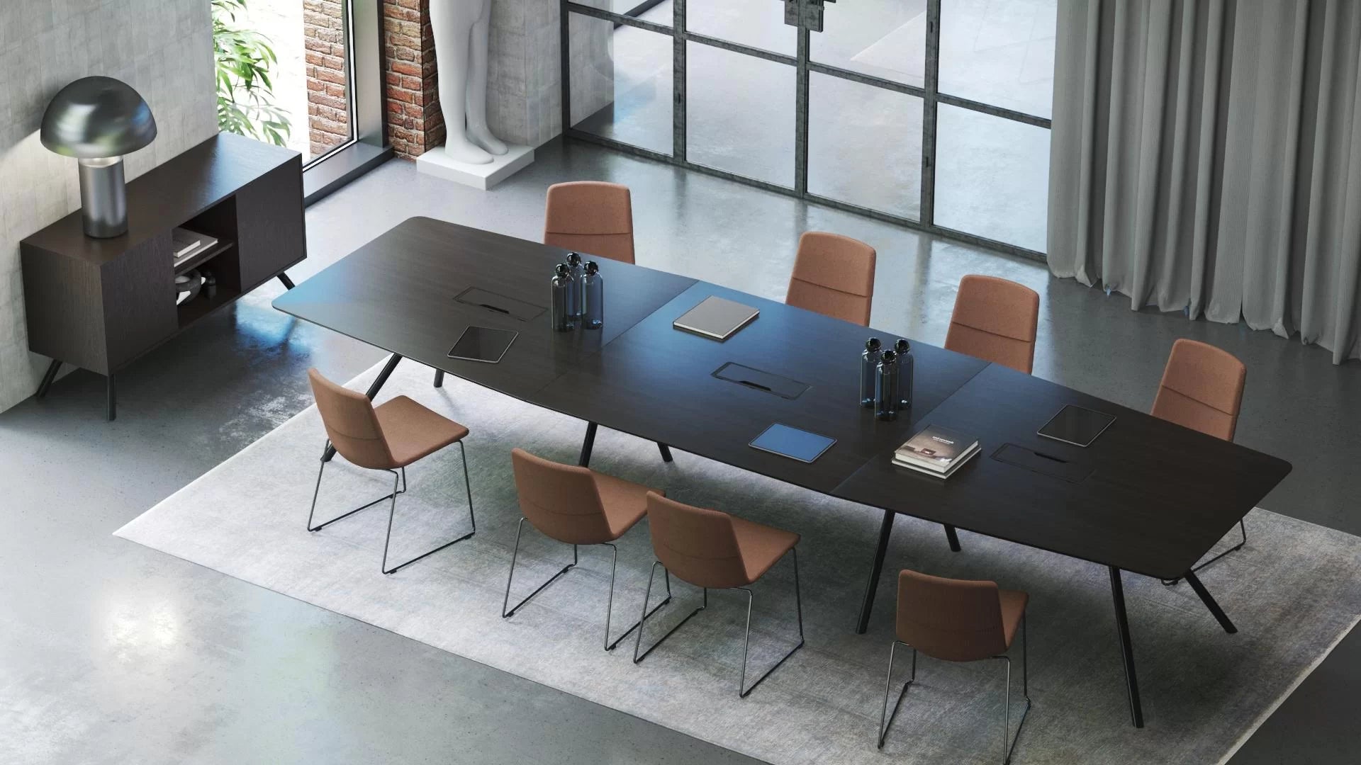 Narbutas Arqus 12 Person Meeting Table