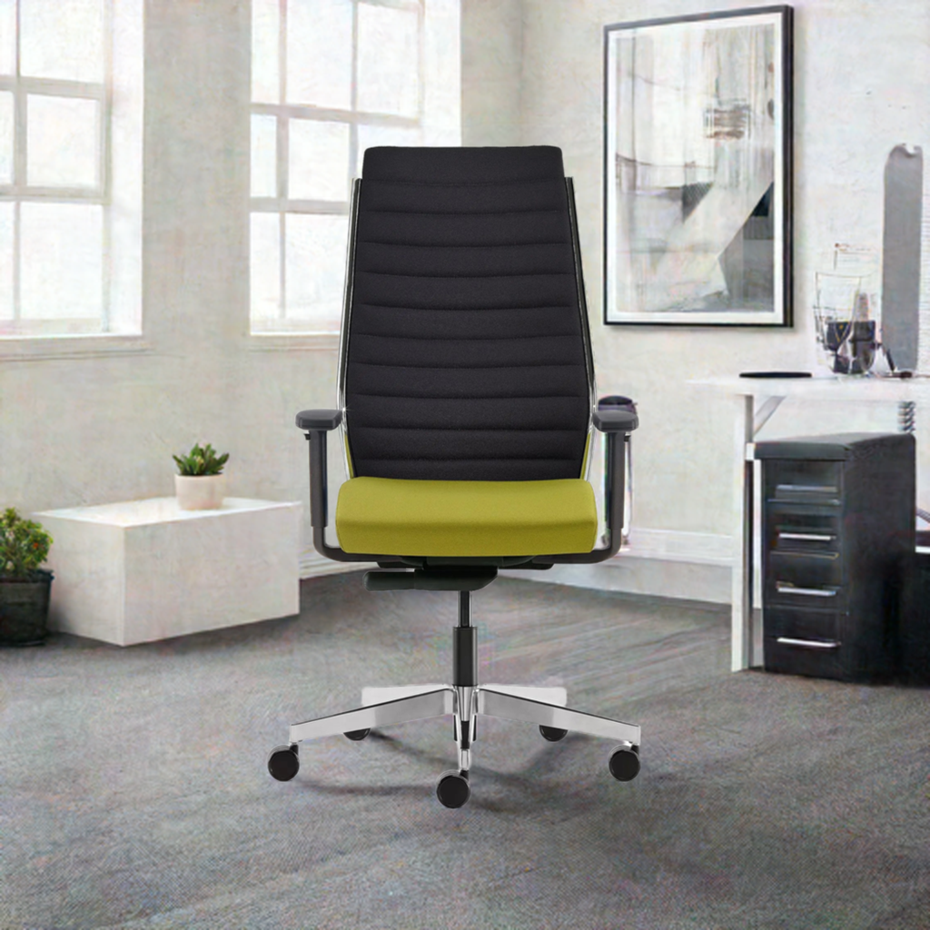 PLAN Ribbed Back Executive Chair - New Image Office Design Ltd