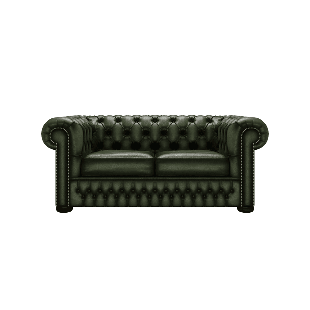 Heritage Chesterfield 2 Seater Sofa in Antique Leather