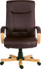 Brown leather executive chair | Niodonline