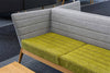 Callisto large sofa with two tone upholstery