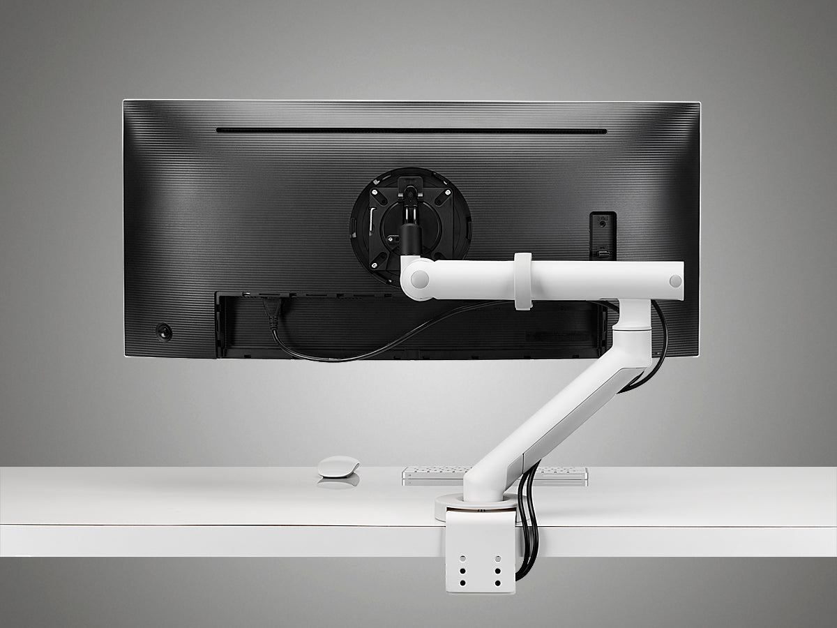 Flo plus single monitor arm by colebrook bosson saunders