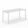 Narbutas NOVA-U White MFC Top White 4-Leg Rectangular Desk 1600 x 700mm