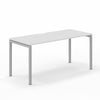 Narbutas NOVA-U White MFC Top Metallic 4-Leg Rectangular Desk 1600 x 700mm