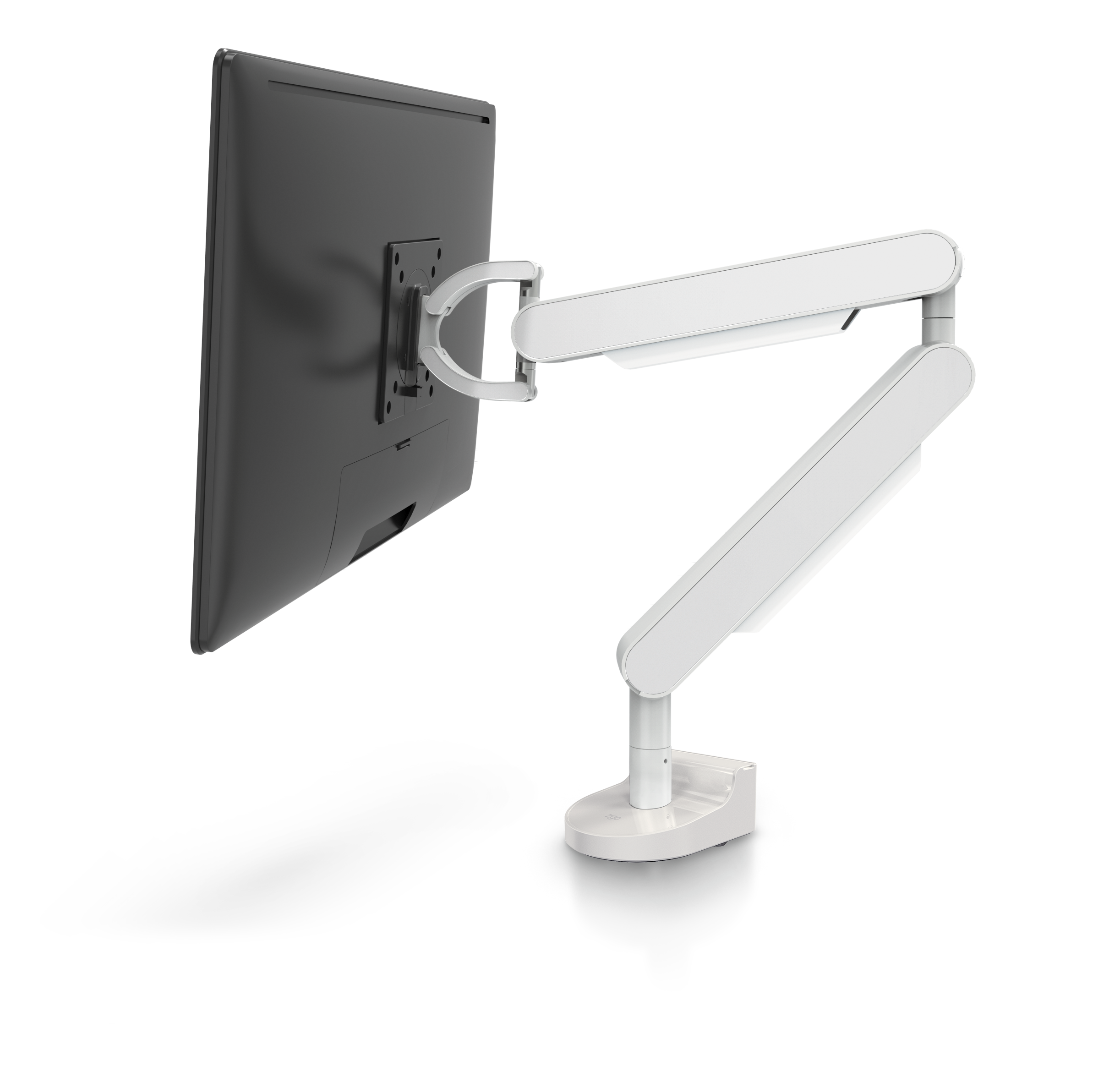 ZG1 White Edition Monitor Arm | NIOD