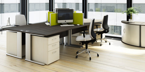 Optima Plus Rectangular Desk | New Image Office Design Ltd