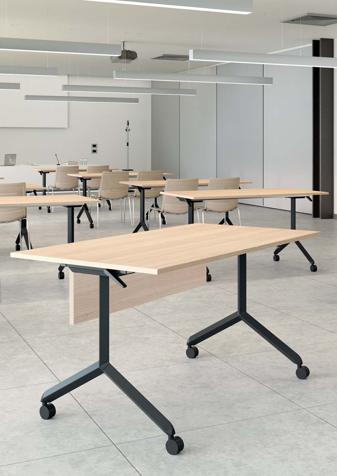 Chevron fliptop table by elite office furniture