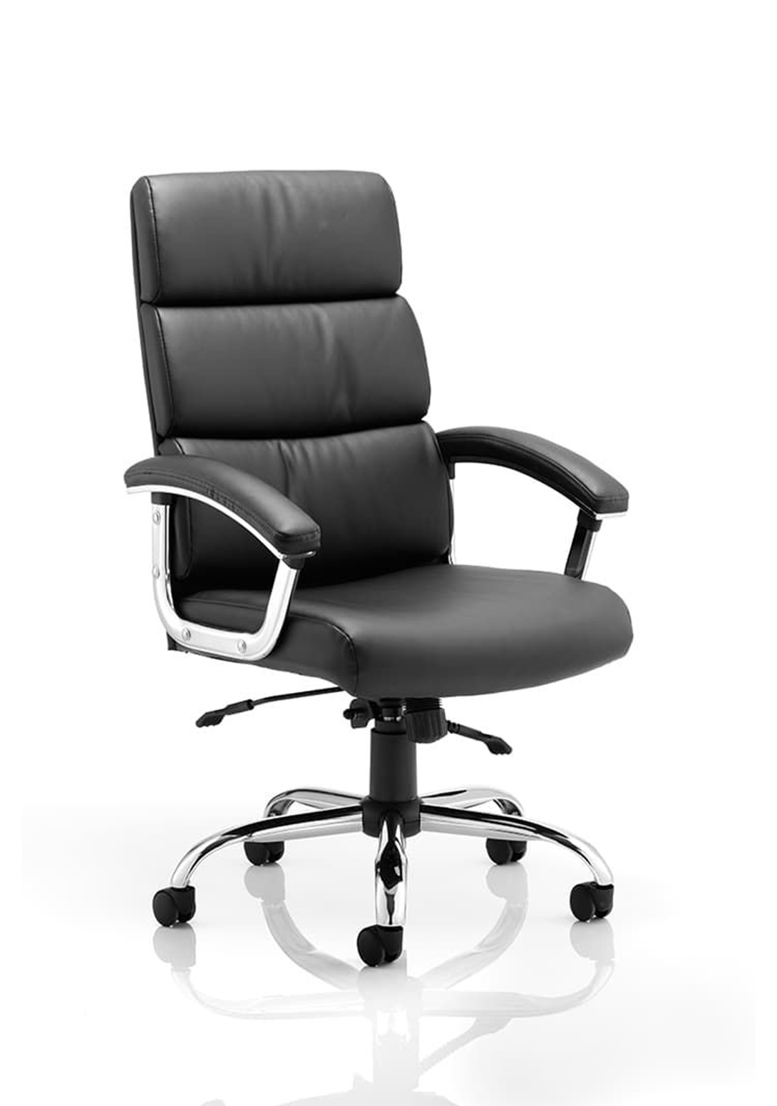 Desire Black Leather Office Chair